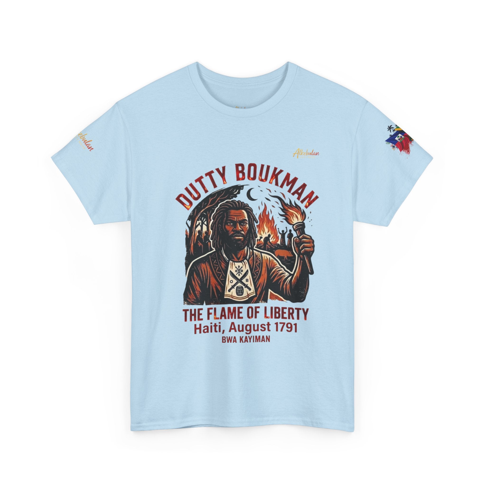 Dutty Boukman – The Flame of Liberty Tee