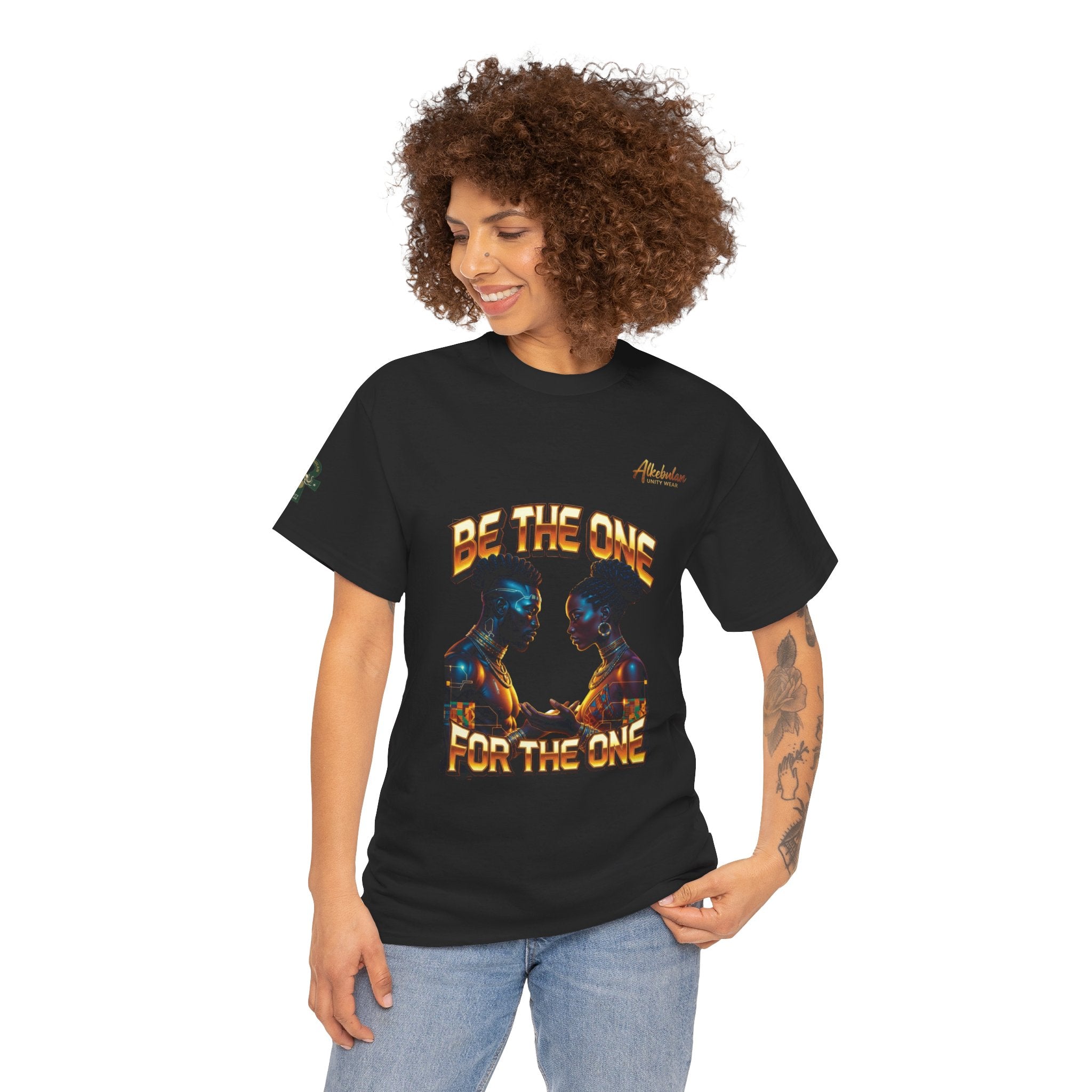 BE THE ONE For The One Unisex Premium Graphic Tee Unisex Heavy Cotton Tee