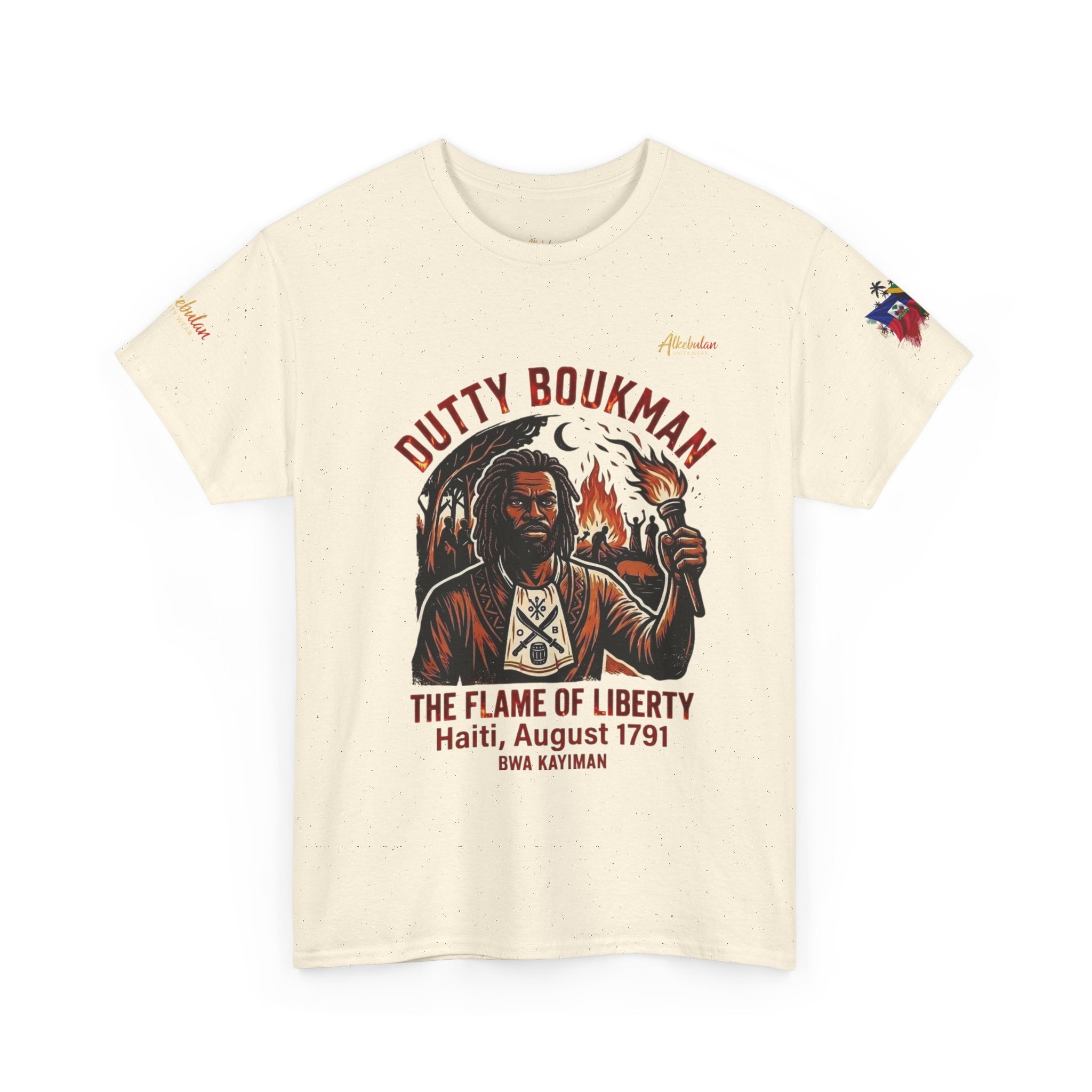 Dutty Boukman – The Flame of Liberty Tee