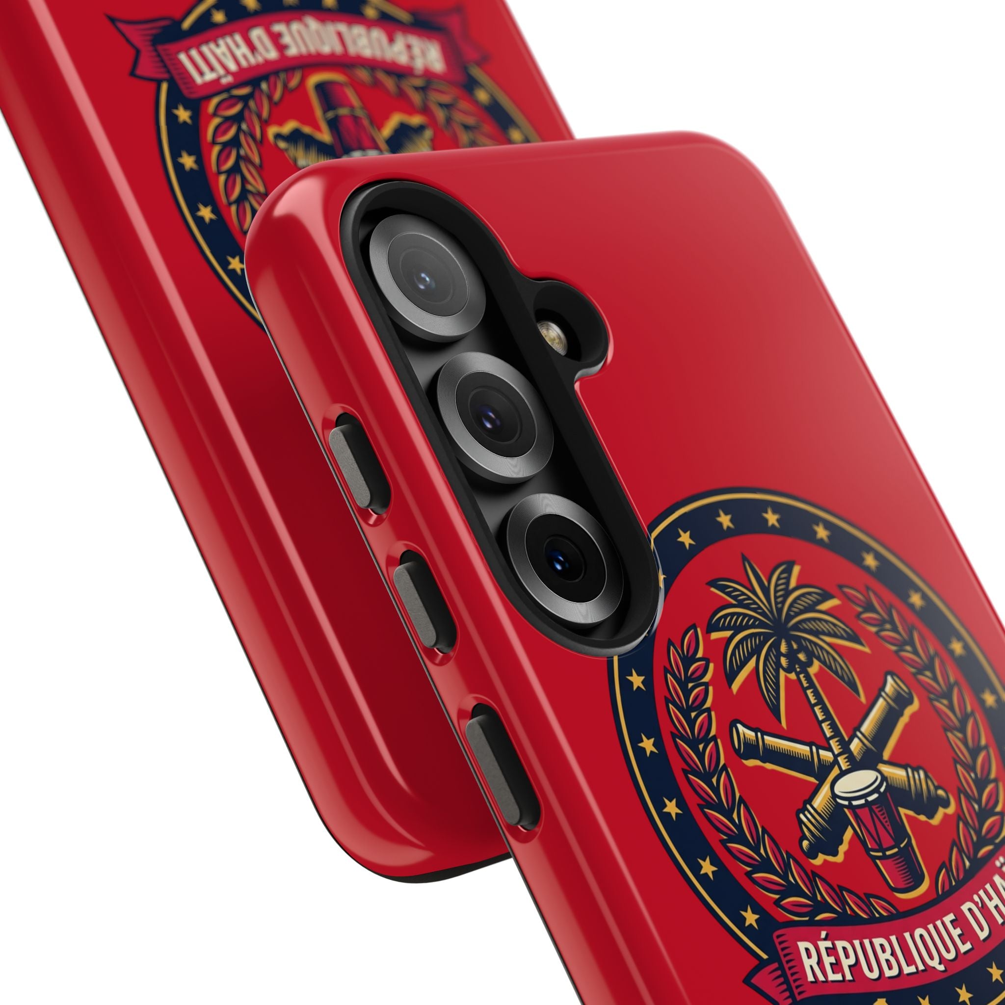République d’Haïti Crest Design tough phone cases