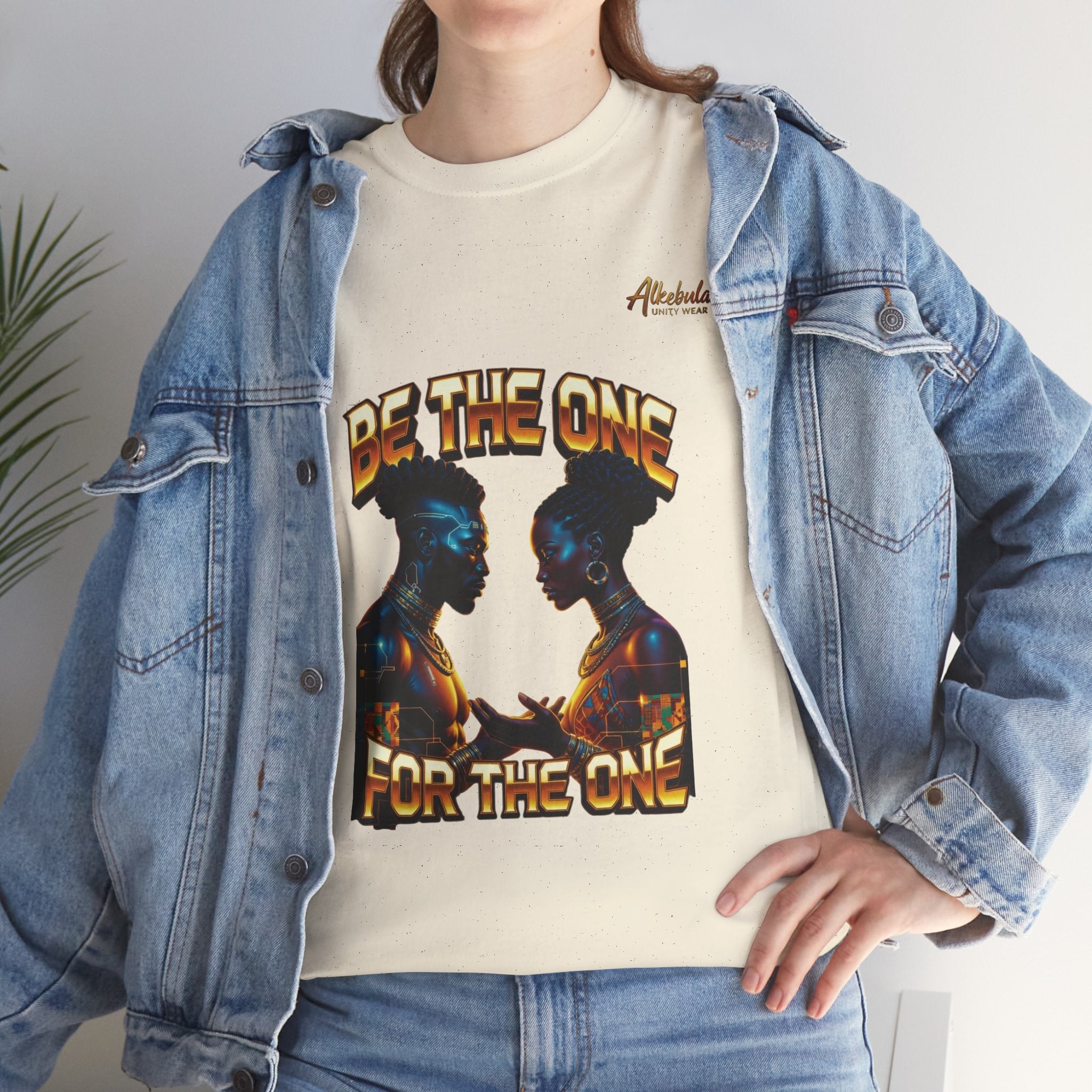 BE THE ONE For The One Unisex Premium Graphic Tee Unisex Heavy Cotton Tee