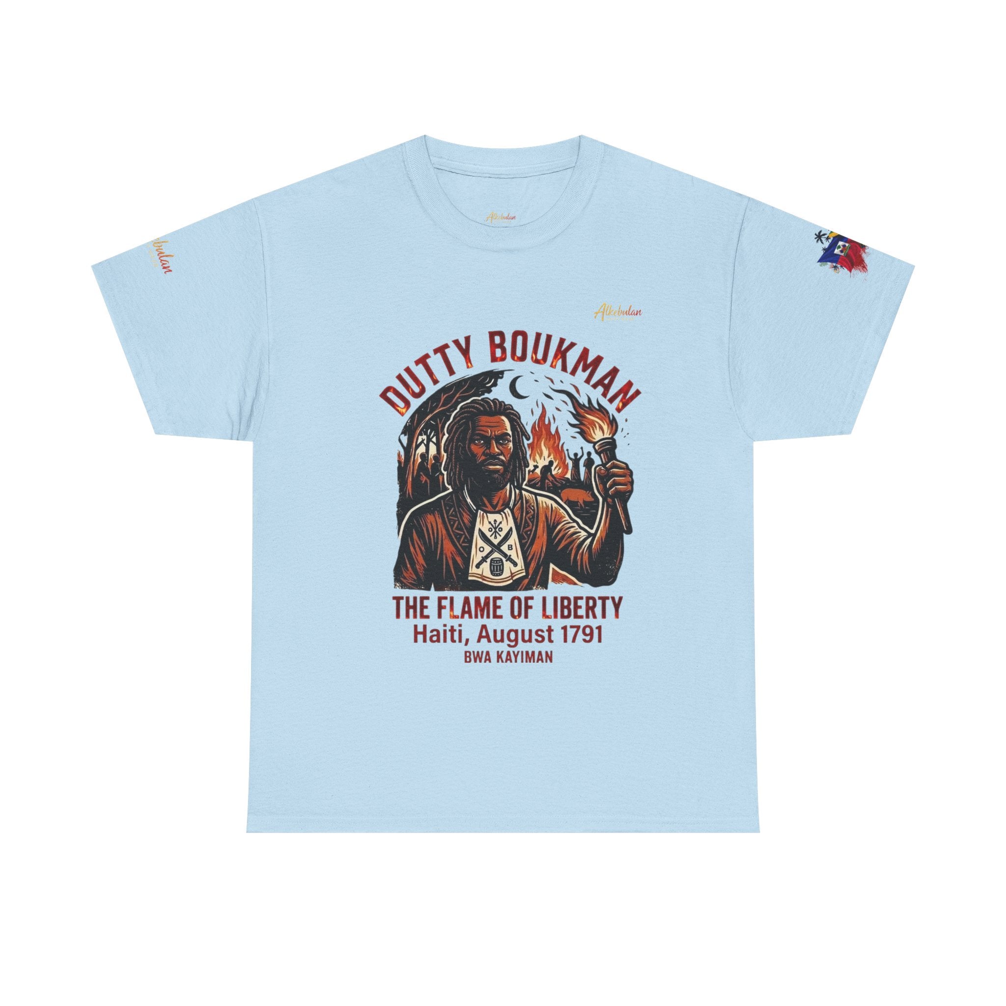 Dutty Boukman – The Flame of Liberty Tee