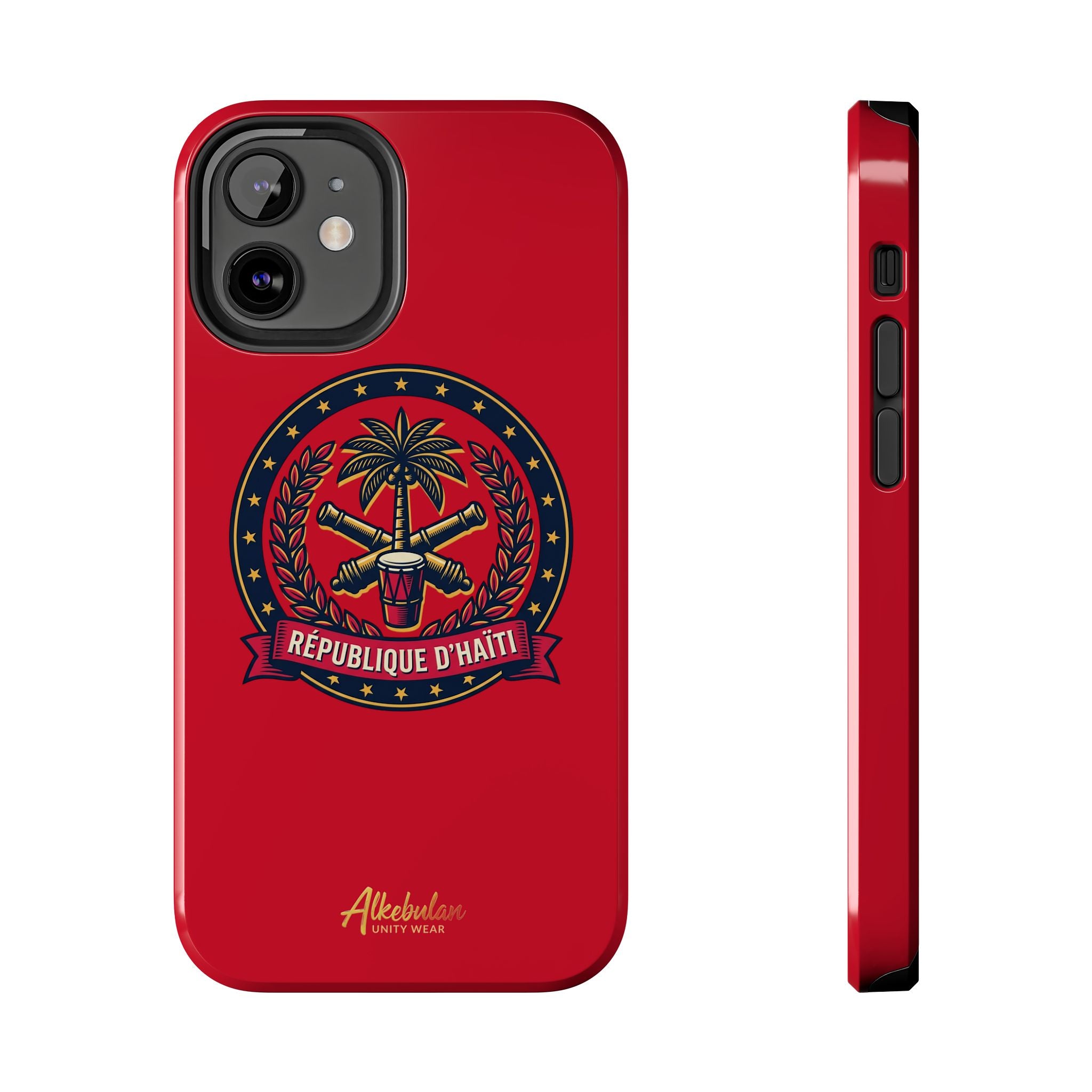République d’Haïti Crest Design tough phone cases
