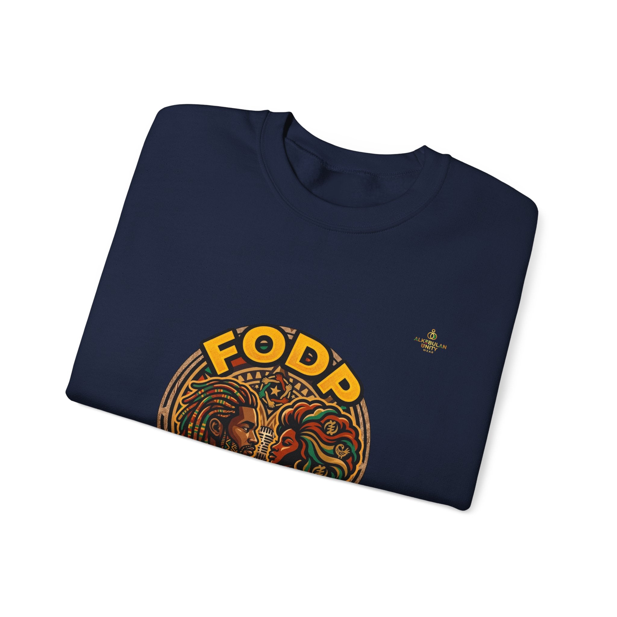 FODD Podcast "Raise Your Frequency" Graphic Crewneck Sweatshirt