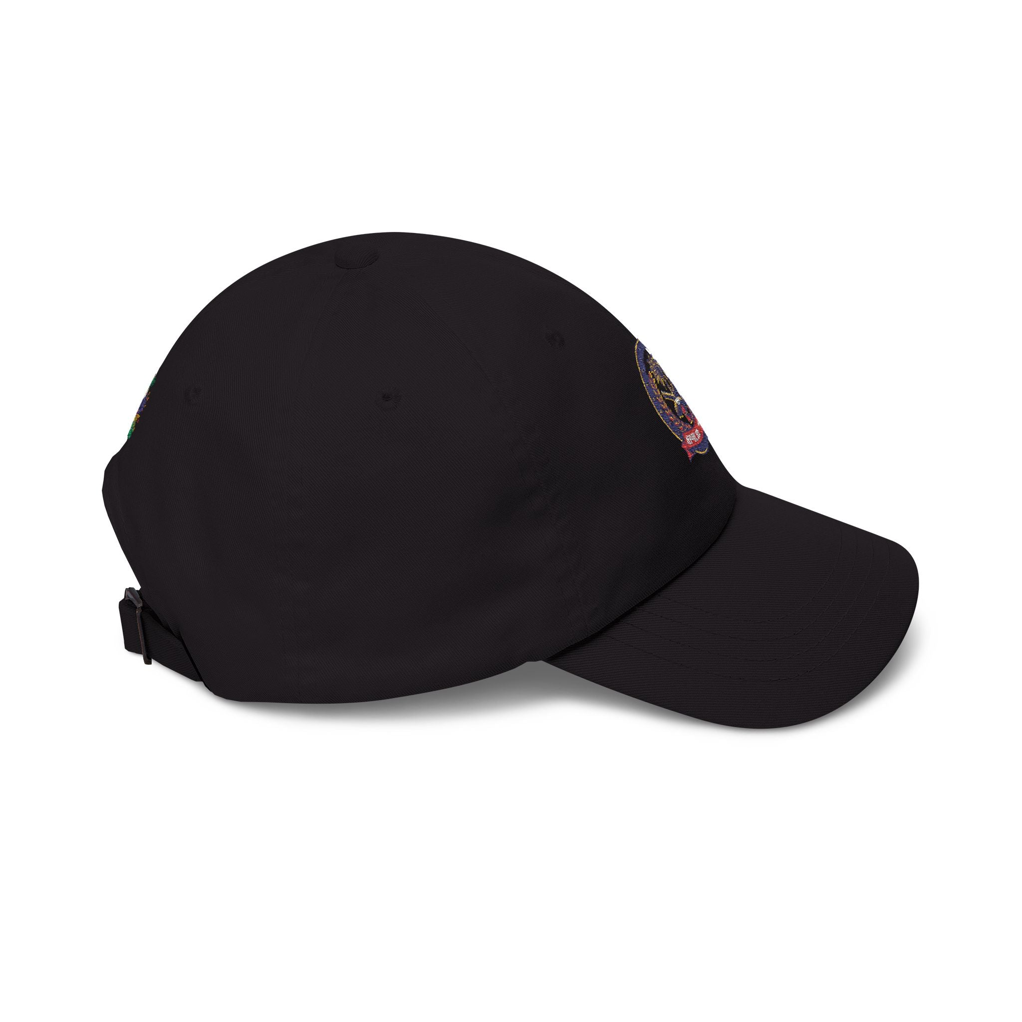 Godfather of Liberation Hat — Nautical Palm Crest Embroidered Baseball Hat