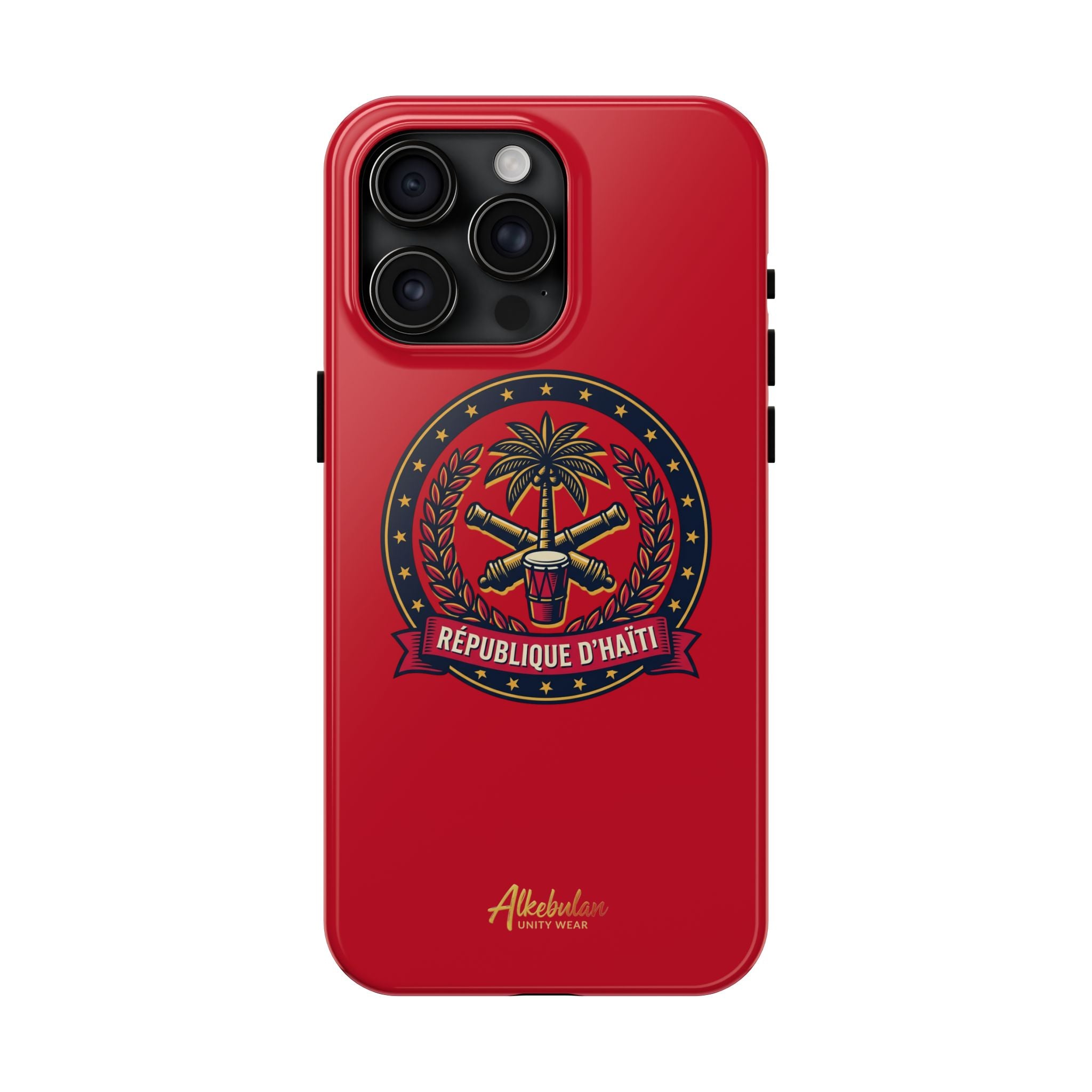 République d’Haïti Crest Design tough phone cases