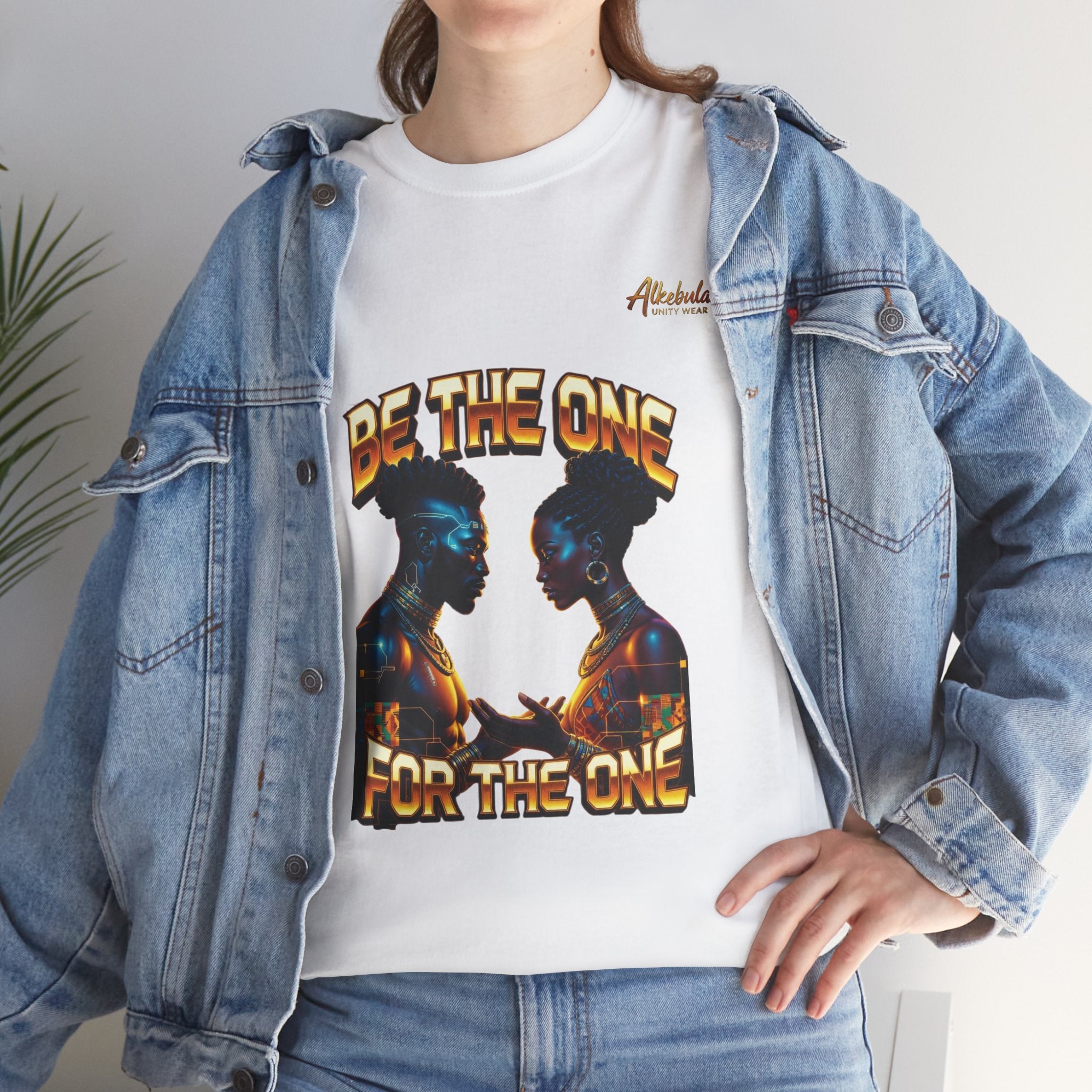 BE THE ONE For The One Unisex Premium Graphic Tee Unisex Heavy Cotton Tee