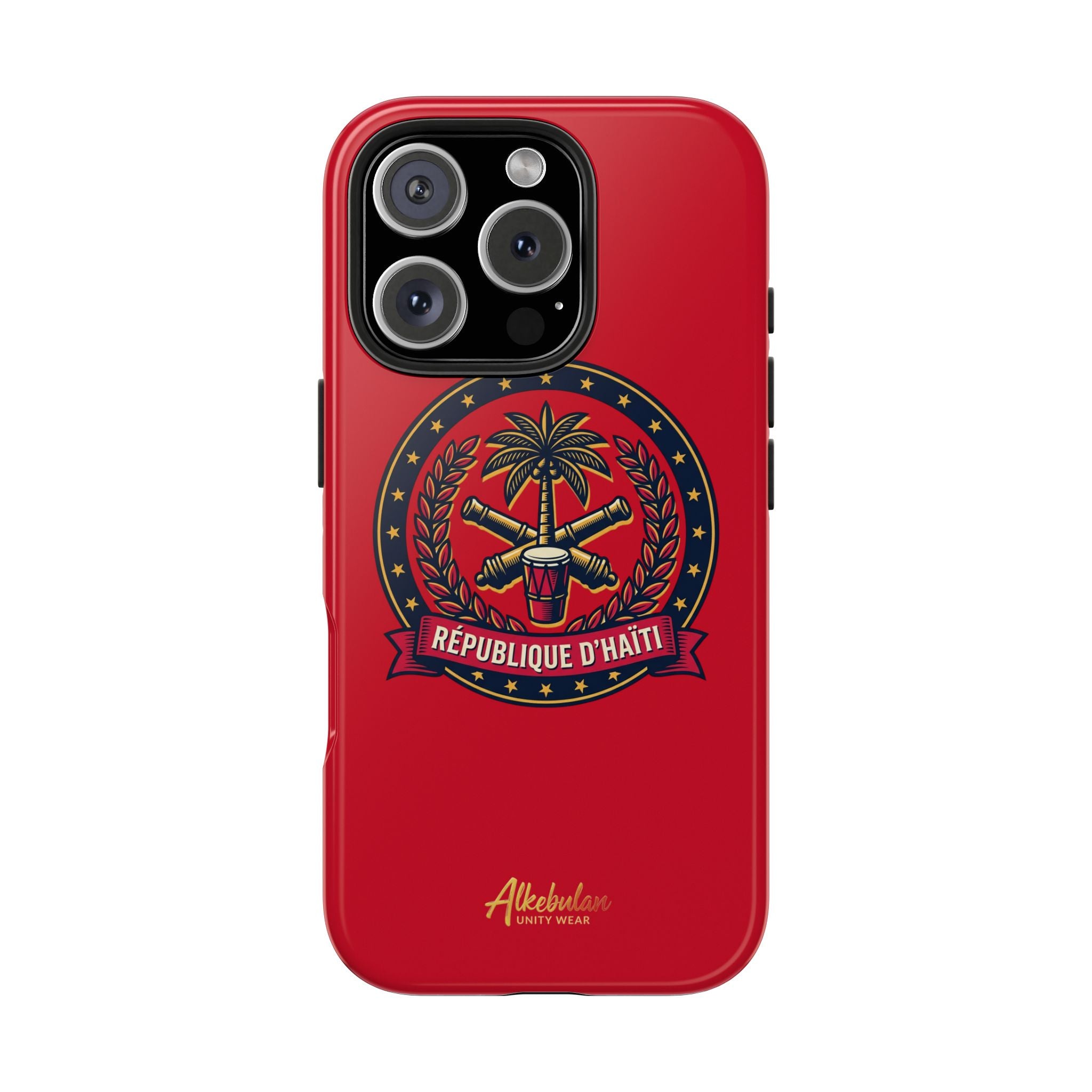 République d’Haïti Crest Design tough phone cases