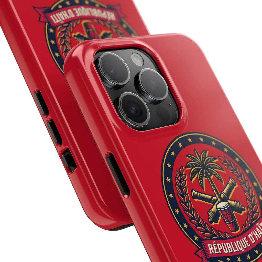 République d’Haïti Crest Design tough phone cases