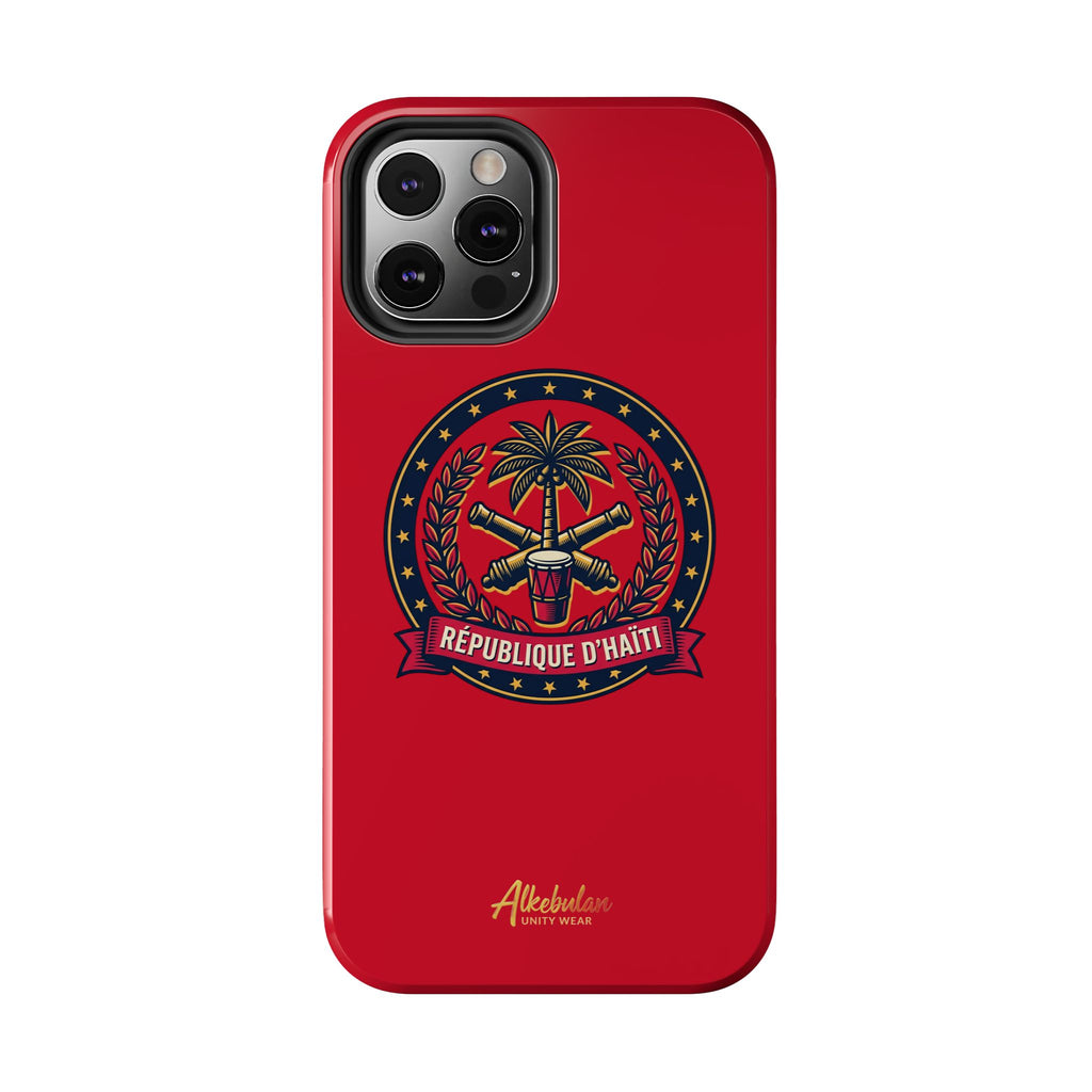 République d’Haïti Crest Design tough phone cases