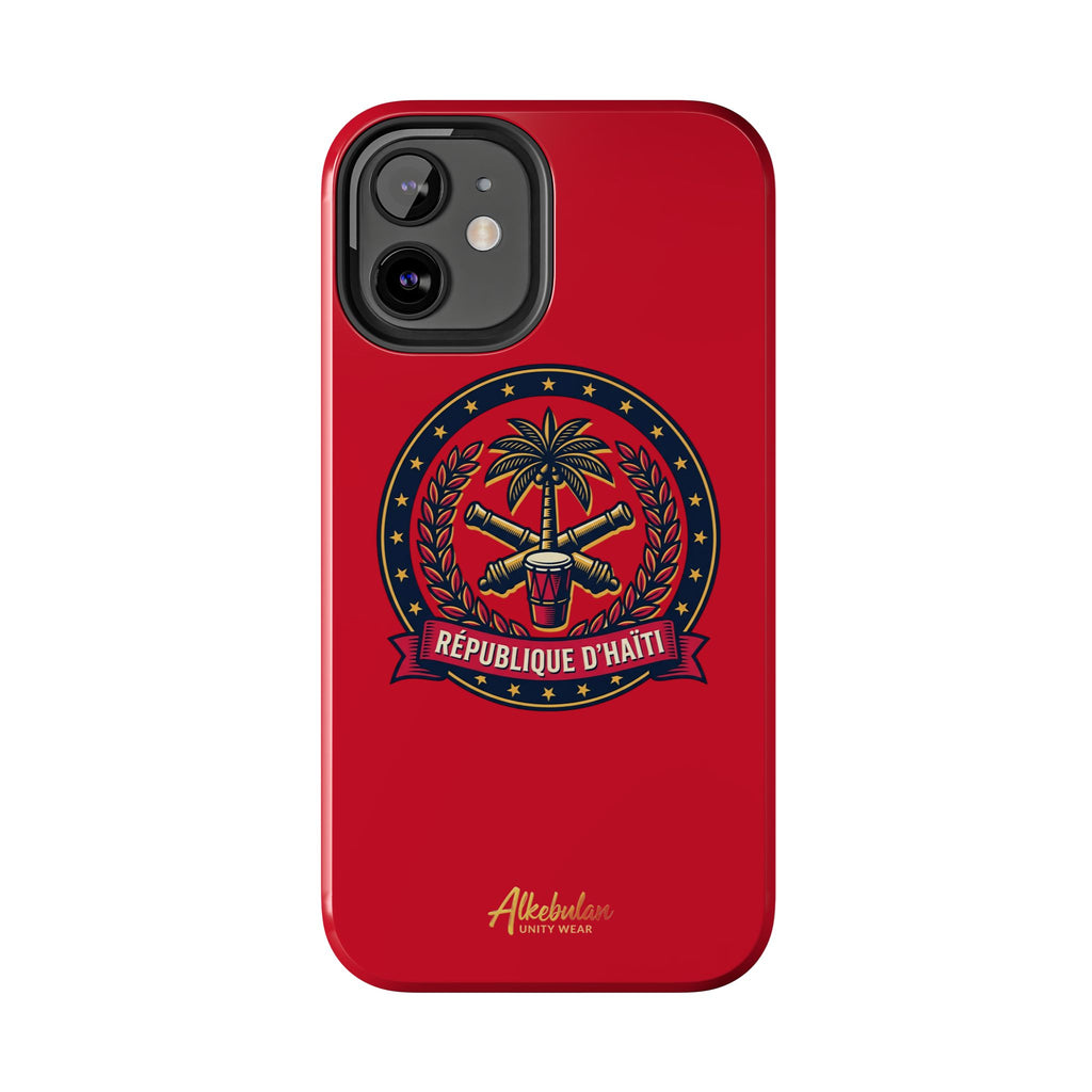 République d’Haïti Crest Design tough phone cases