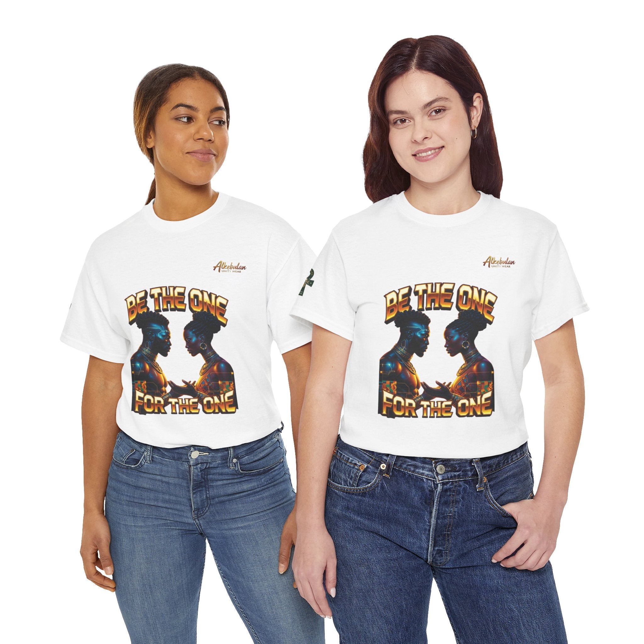 BE THE ONE For The One Unisex Premium Graphic Tee Unisex Heavy Cotton Tee
