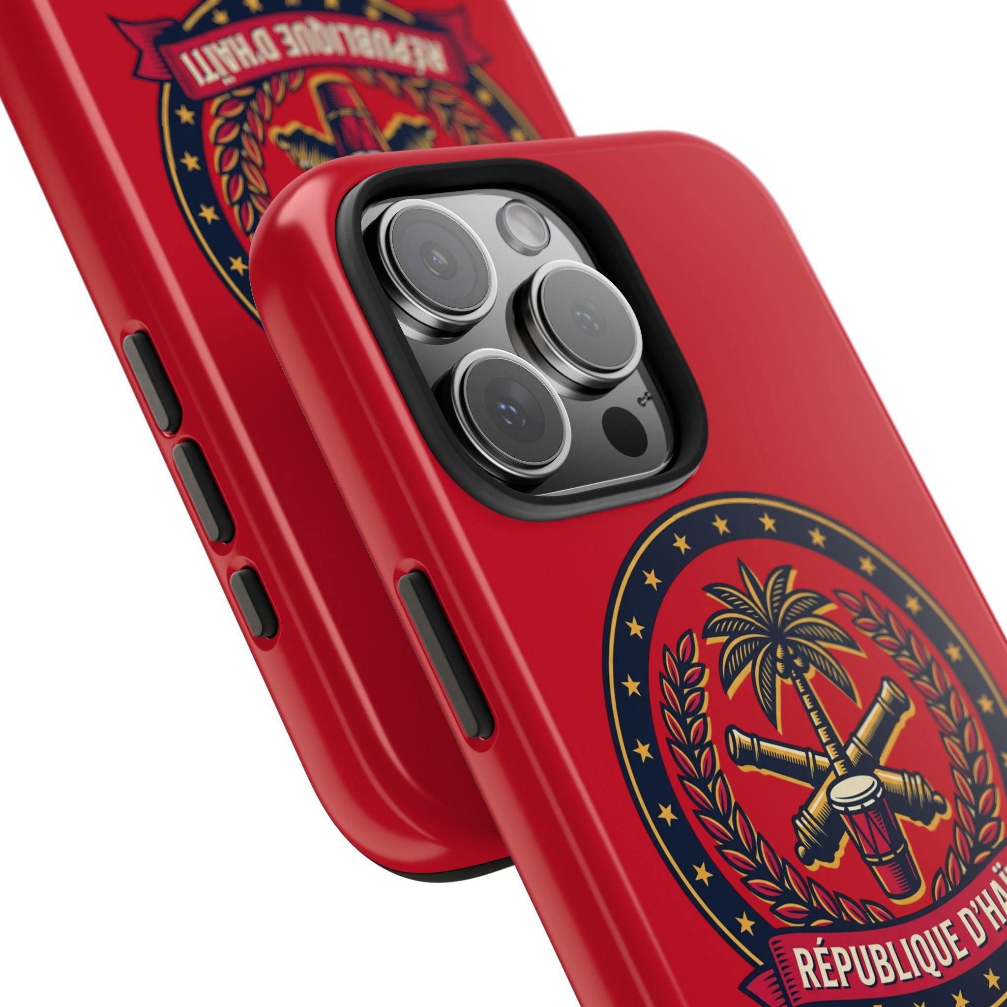 République d’Haïti Crest Design tough phone cases