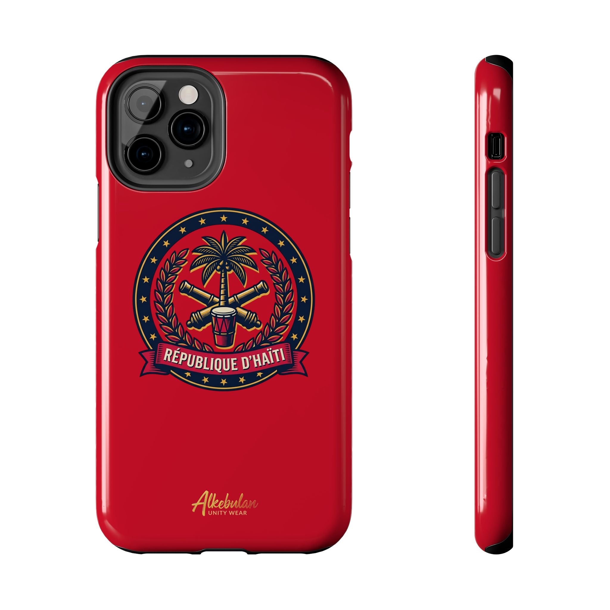République d’Haïti Crest Design tough phone cases