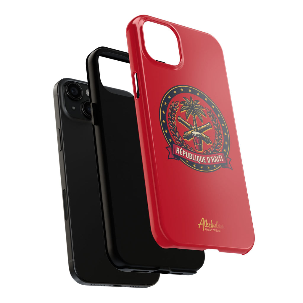 République d’Haïti Crest Design tough phone cases