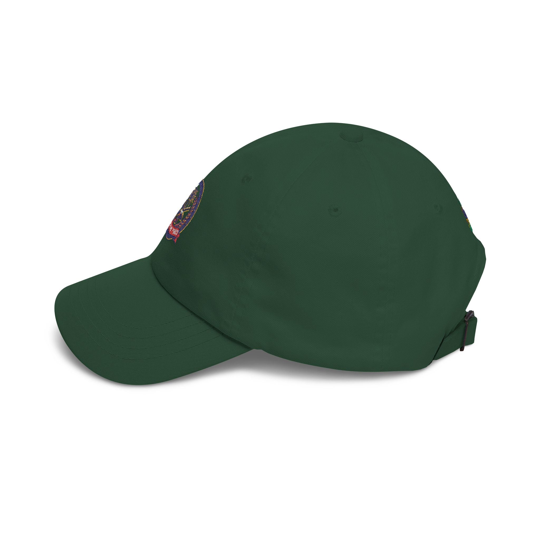 Godfather of Liberation Hat — Nautical Palm Crest Embroidered Baseball Hat