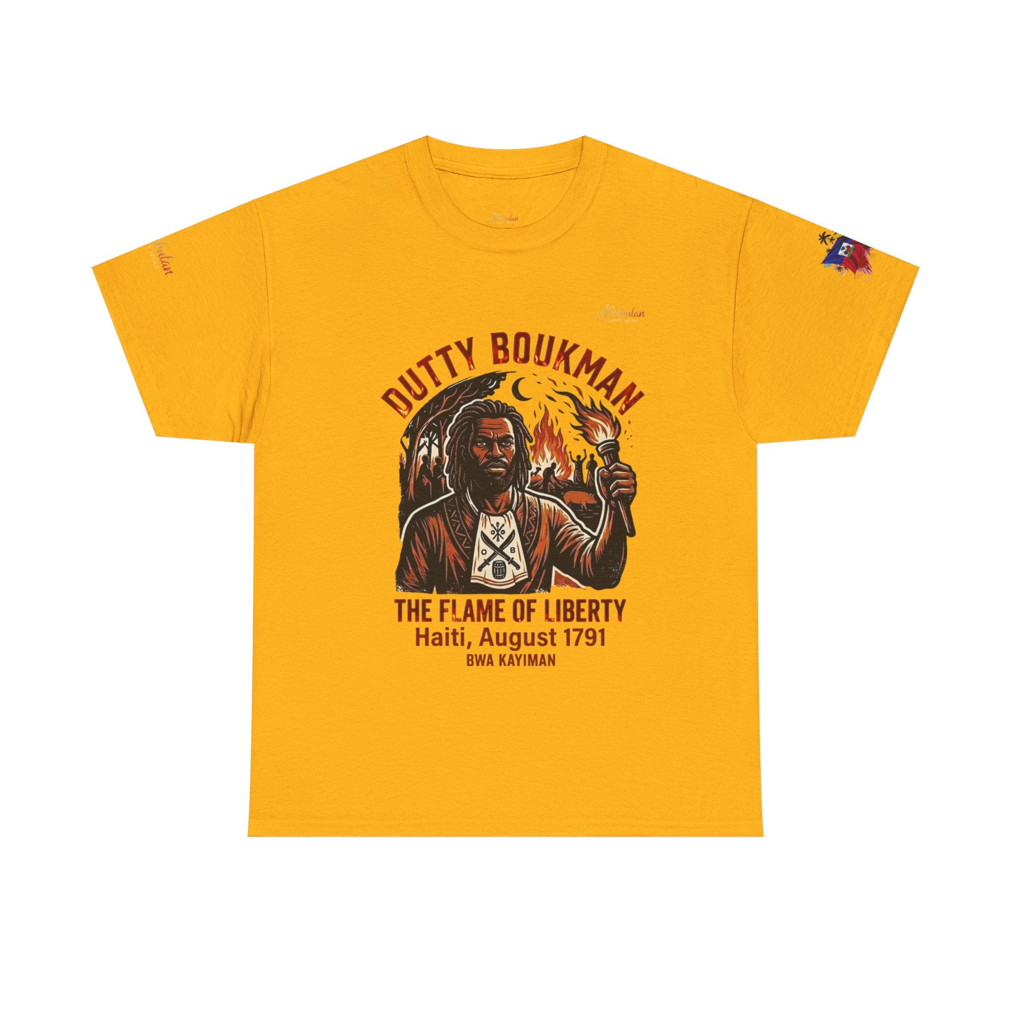 Dutty Boukman – The Flame of Liberty Tee