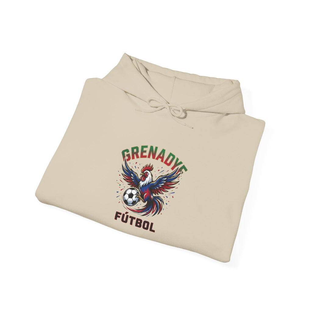 Grenadye Futbol Eagle Hoodie | Country Pride, Retro Soccer