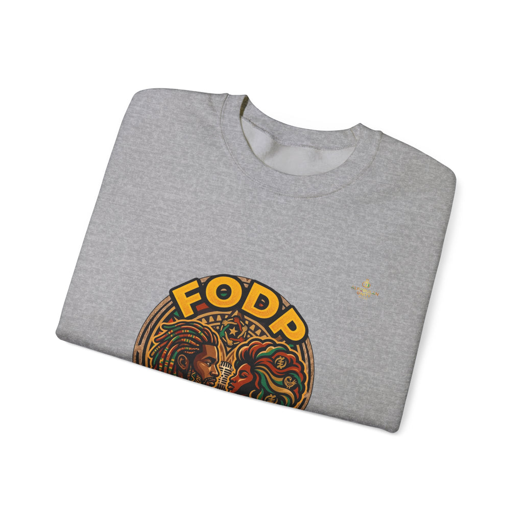 FODD Podcast "Raise Your Frequency" Graphic Crewneck Sweatshirt