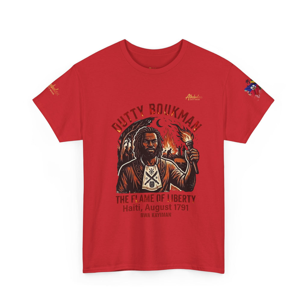 Dutty Boukman – The Flame of Liberty Tee
