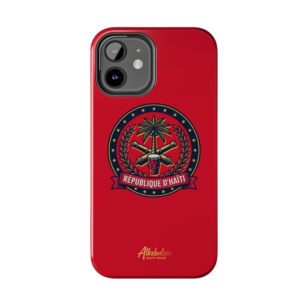 République d’Haïti Crest Design tough phone cases