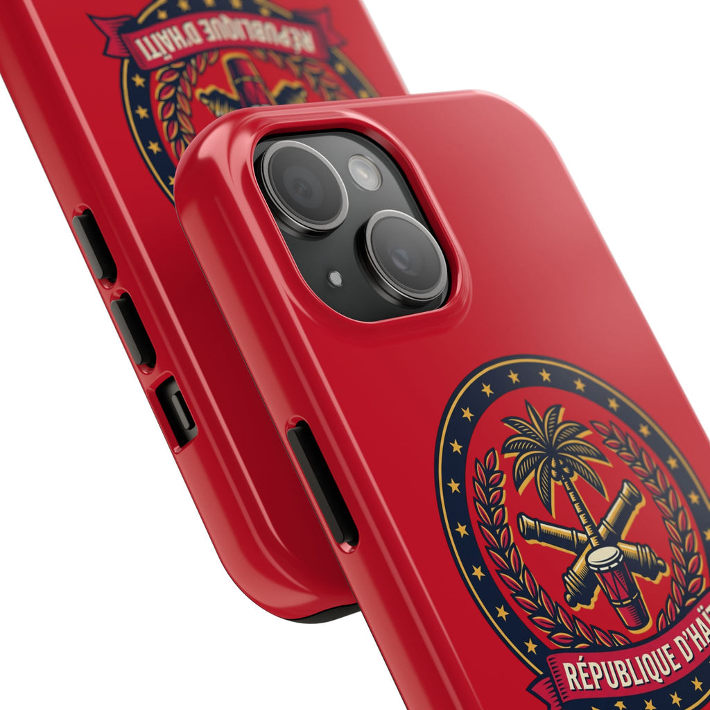 République d’Haïti Crest Design tough phone cases