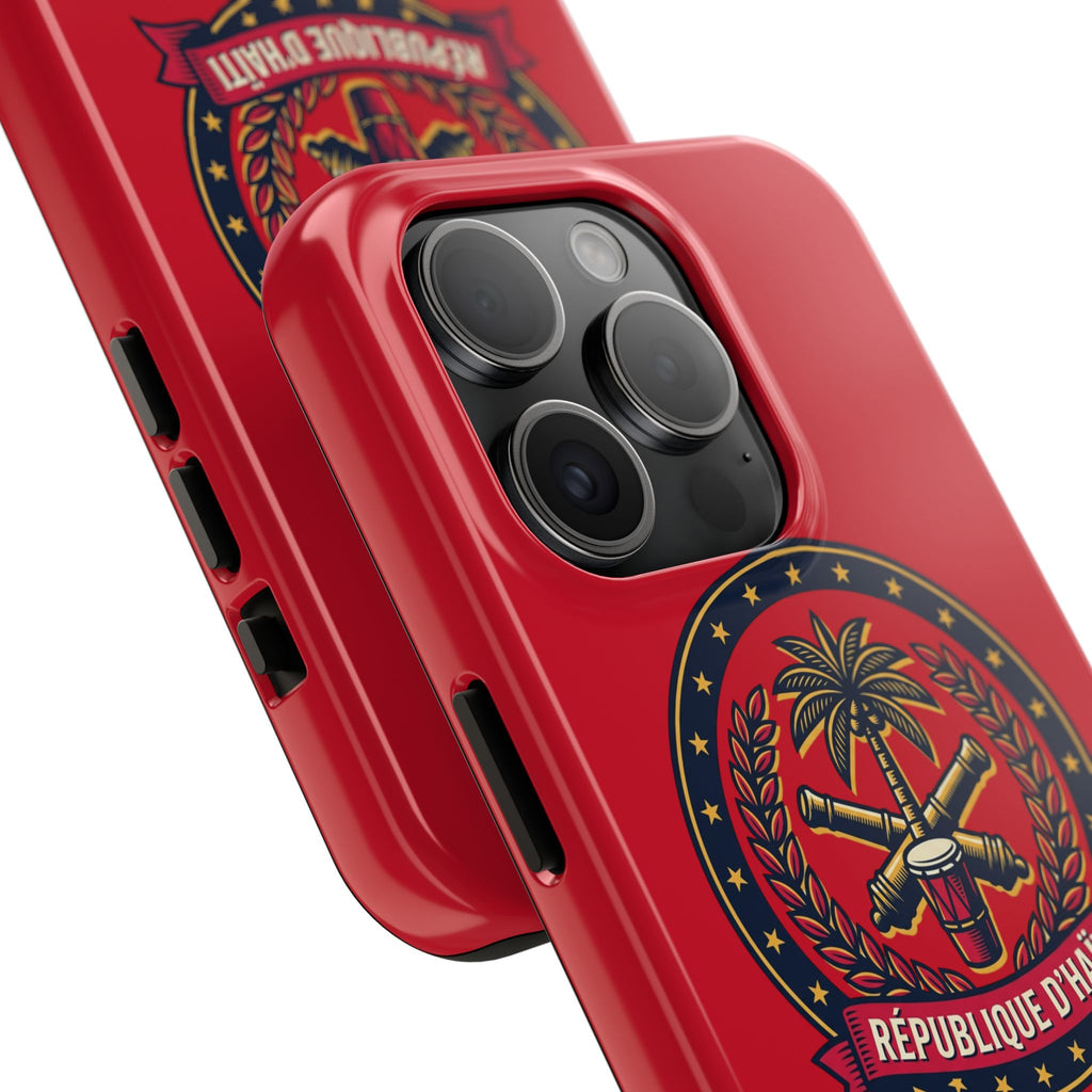 République d’Haïti Crest Design tough phone cases