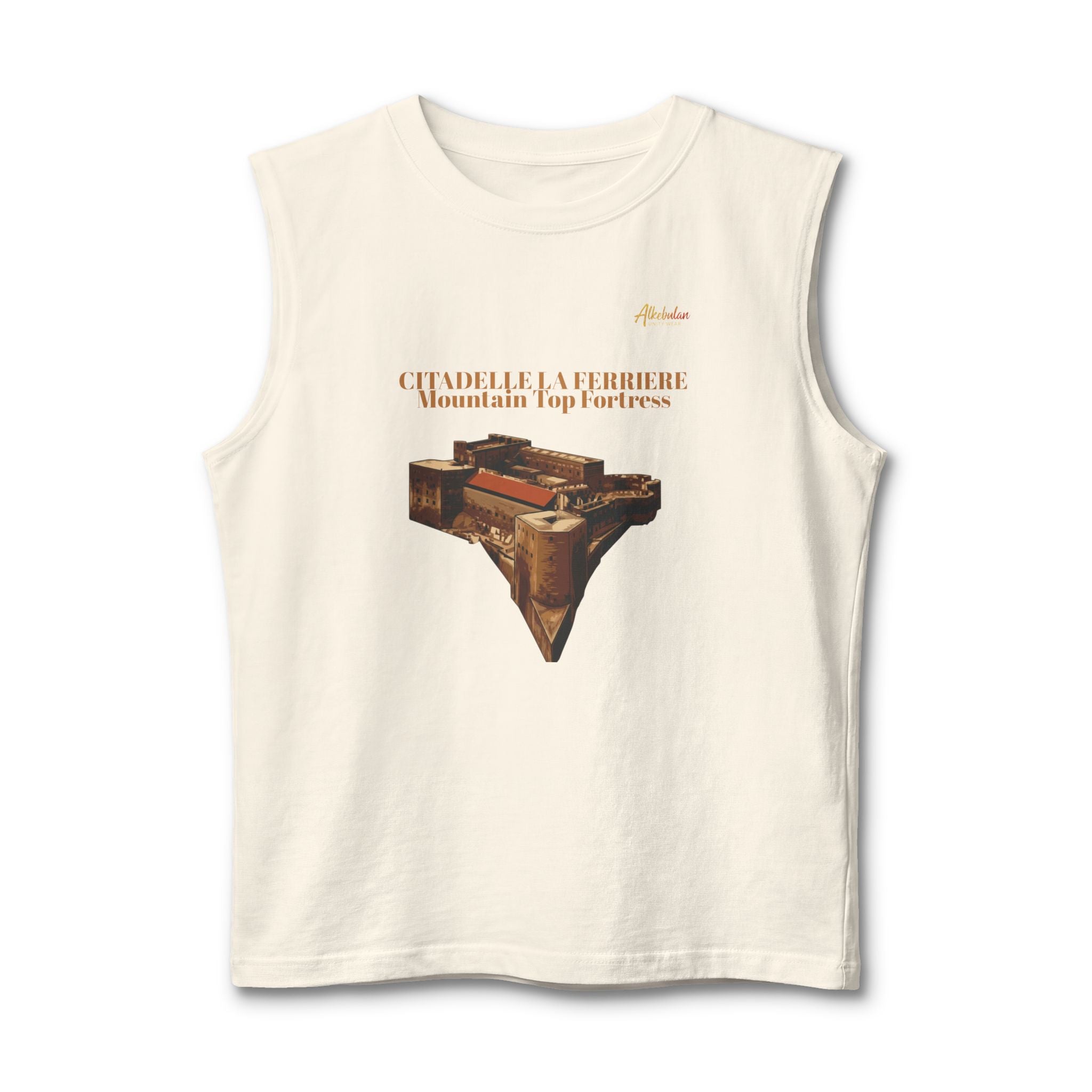 The Citadelle La Ferrière Unisex Tank Top – Haitian Heritage Collection