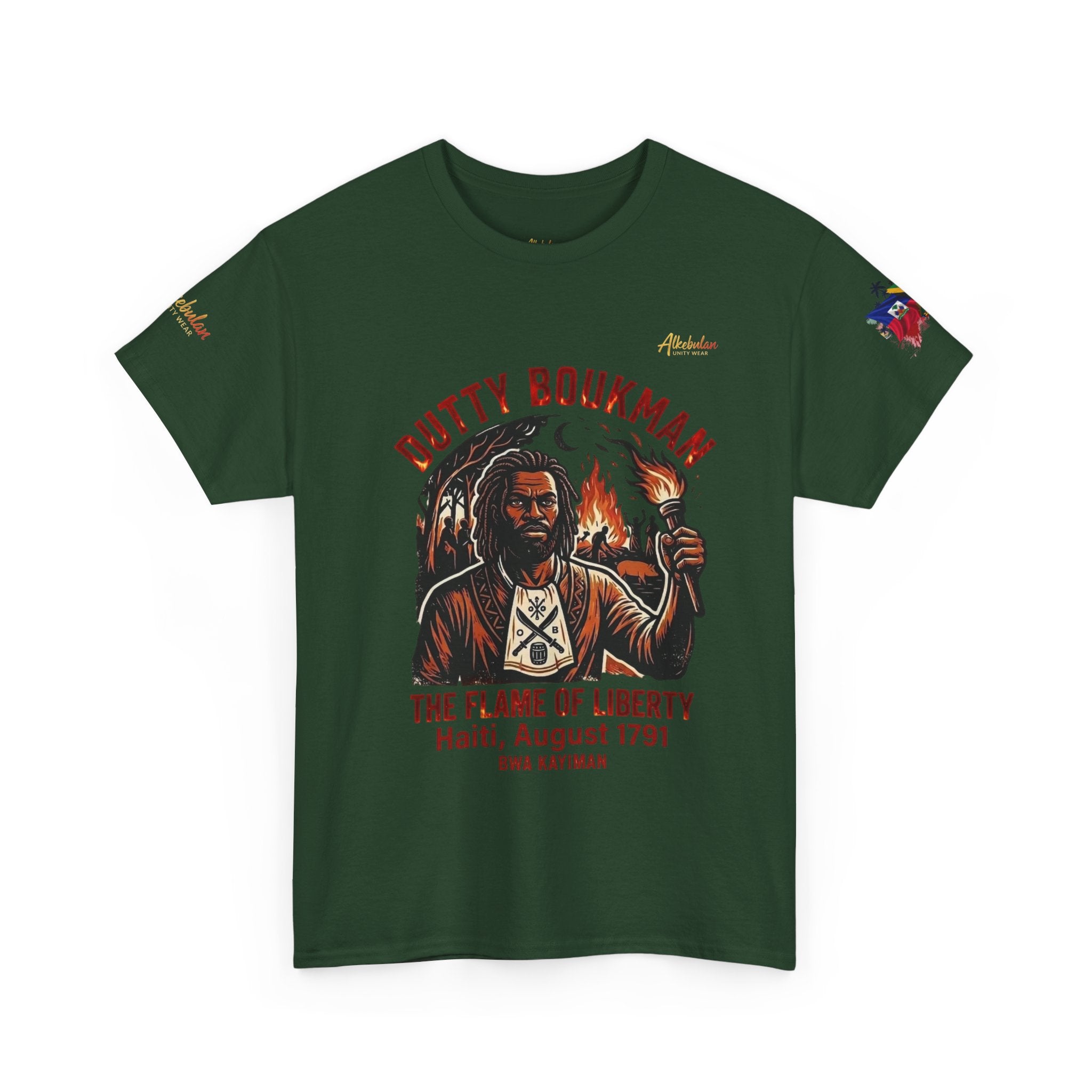 Dutty Boukman – The Flame of Liberty Tee
