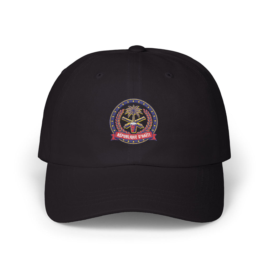 Godfather of Liberation Hat — Nautical Palm Crest Embroidered Baseball Hat