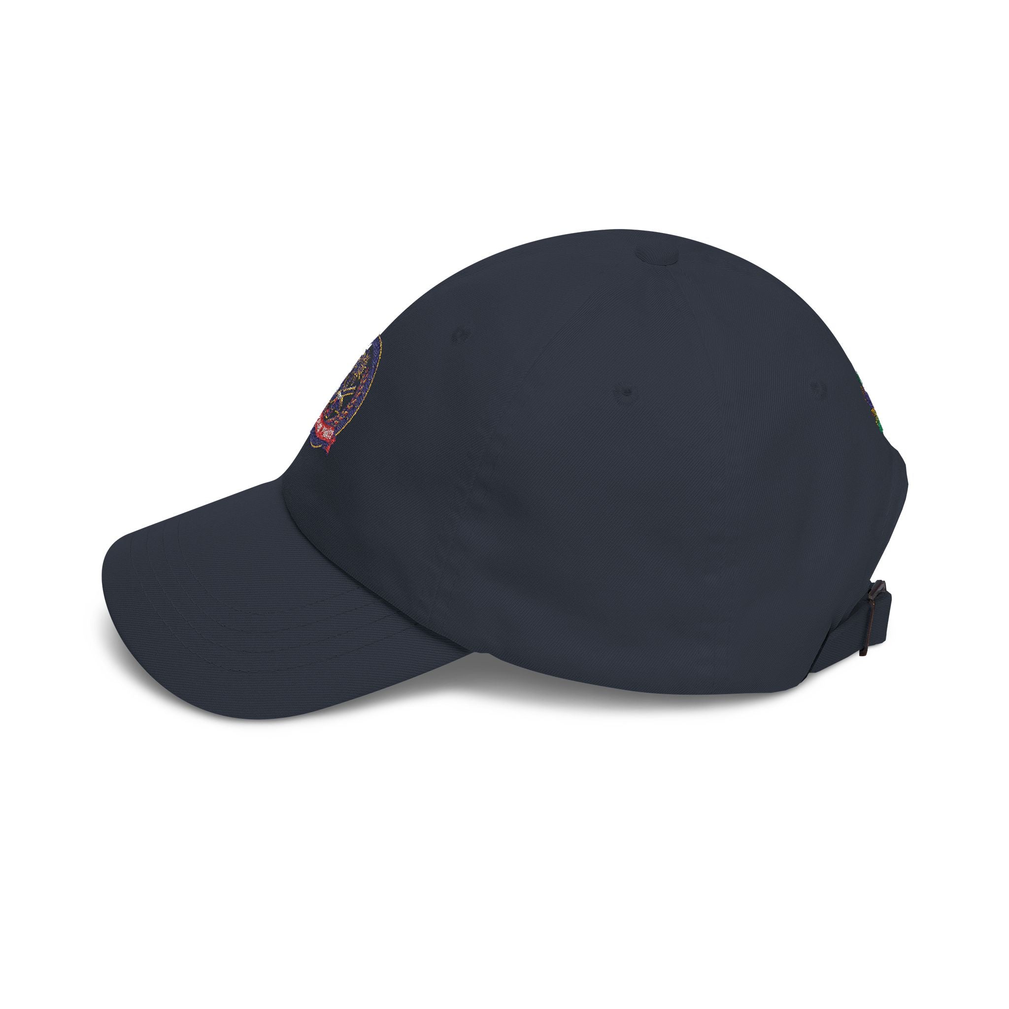Godfather of Liberation Hat — Nautical Palm Crest Embroidered Baseball Hat