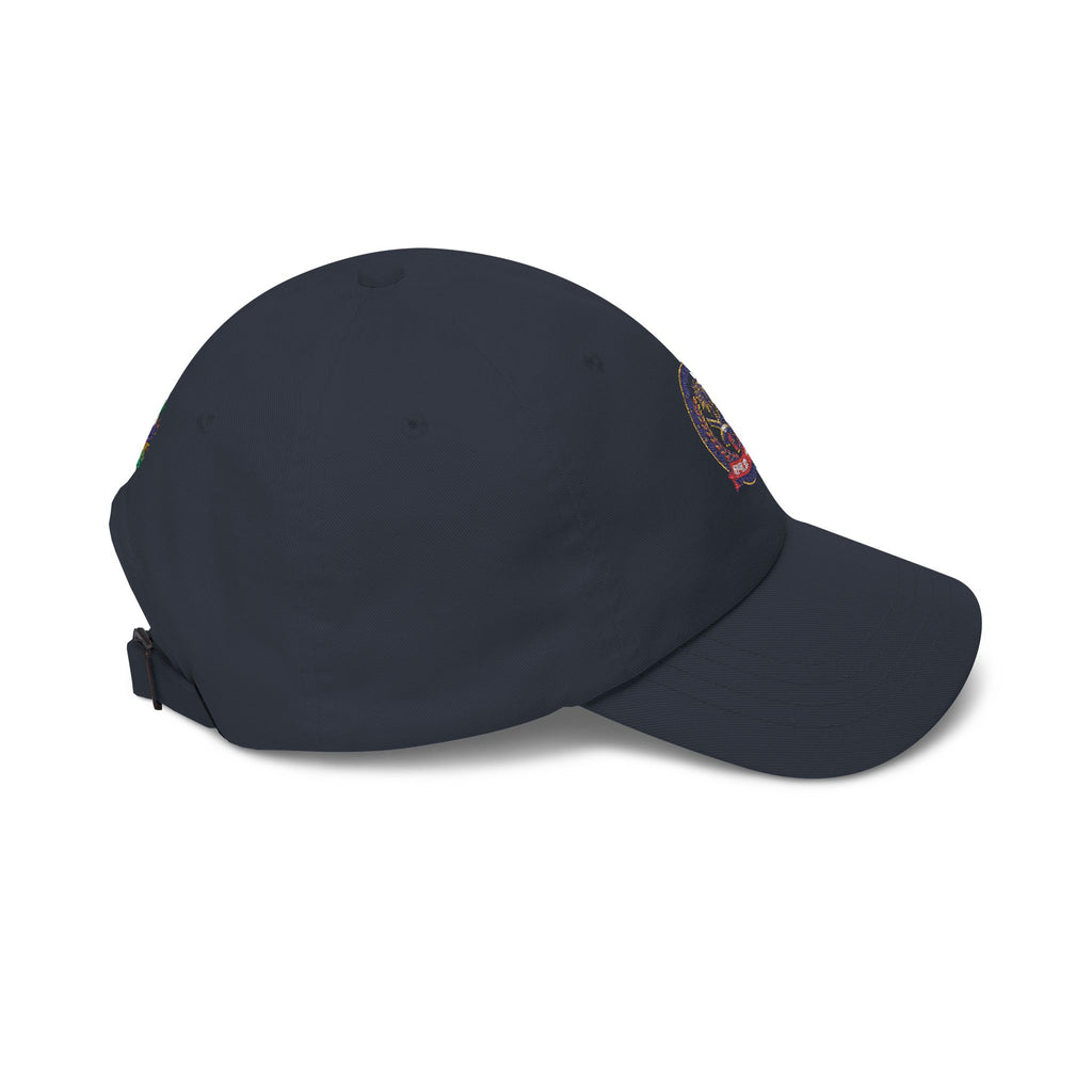 Godfather of Liberation Hat — Nautical Palm Crest Embroidered Baseball Hat