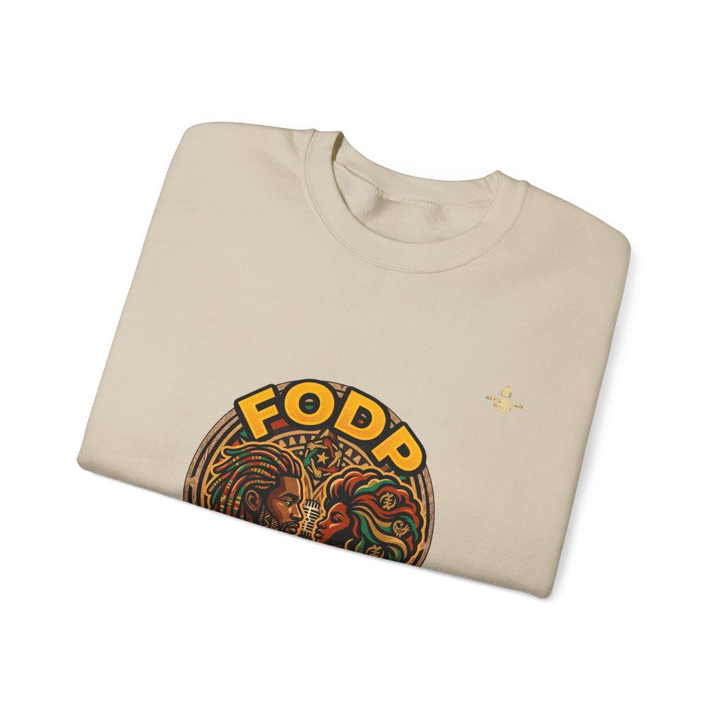 FODD Podcast "Raise Your Frequency" Graphic Crewneck Sweatshirt