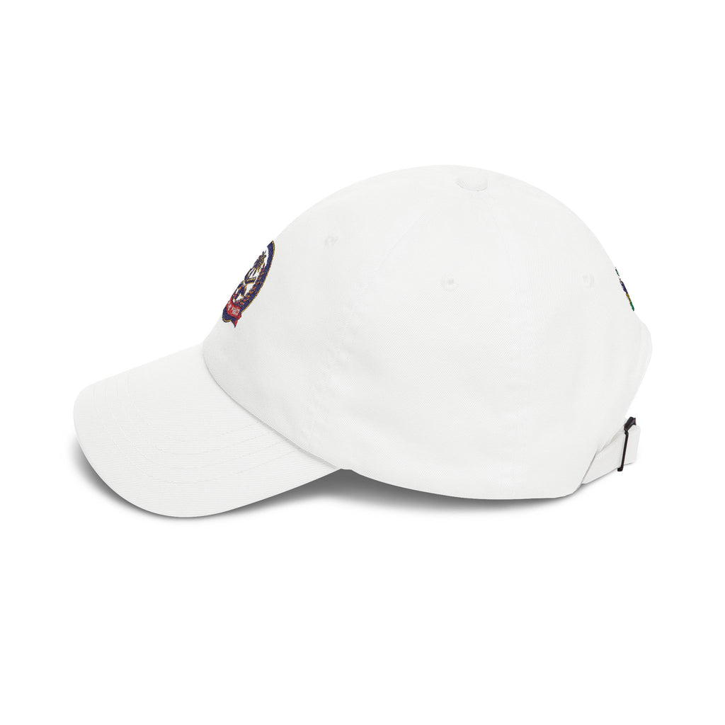 Godfather of Liberation Hat — Nautical Palm Crest Embroidered Baseball Hat