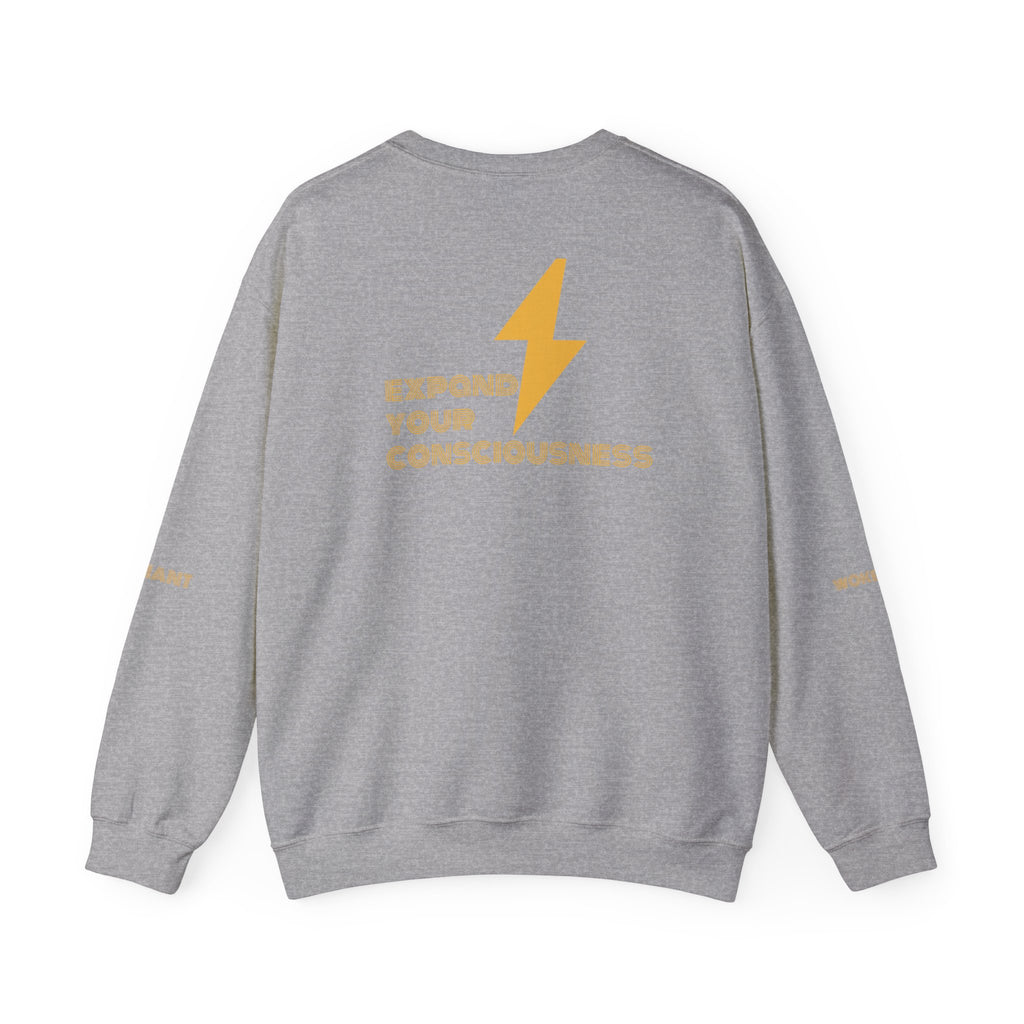 FODD Podcast "Raise Your Frequency" Graphic Crewneck Sweatshirt