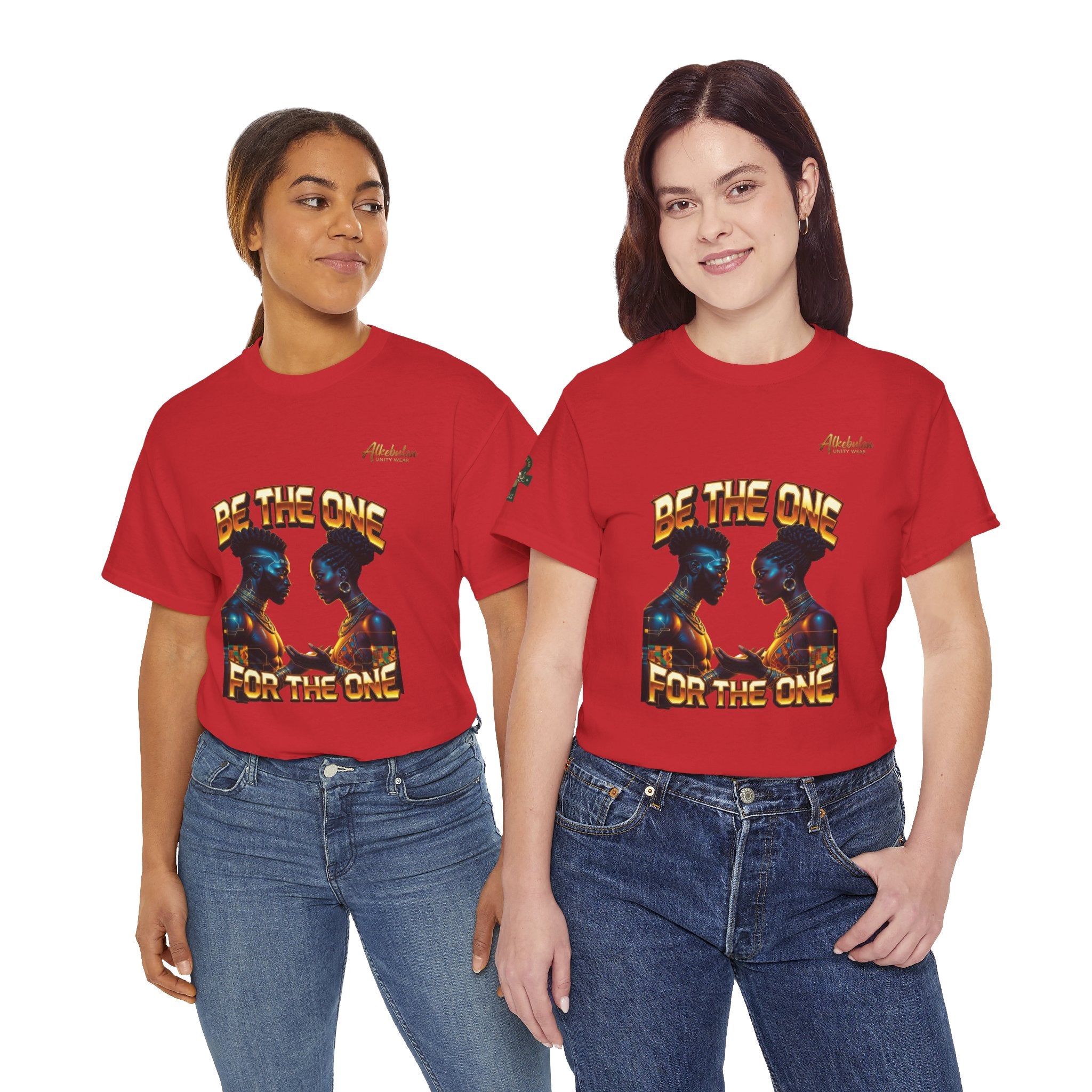 BE THE ONE For The One Unisex Premium Graphic Tee Unisex Heavy Cotton Tee