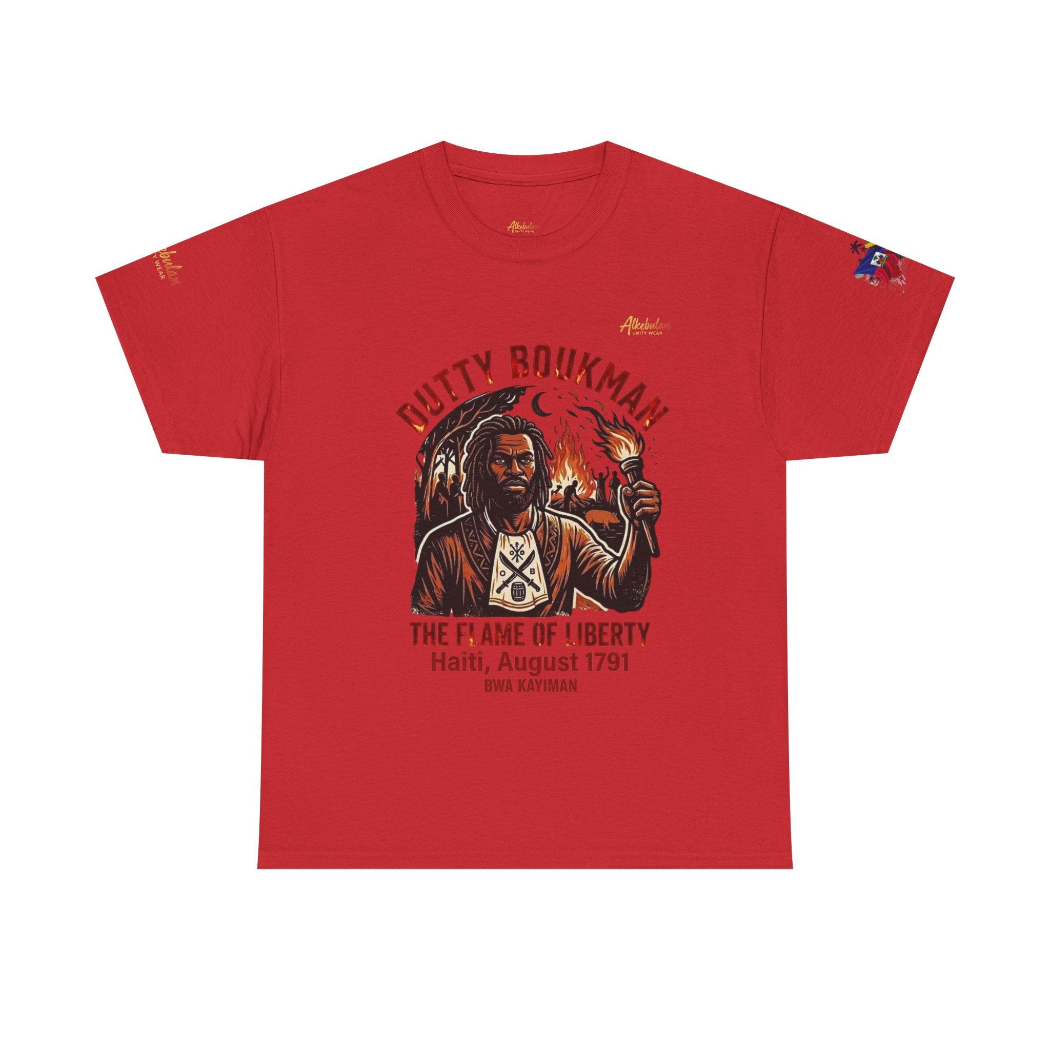 Dutty Boukman – The Flame of Liberty Tee