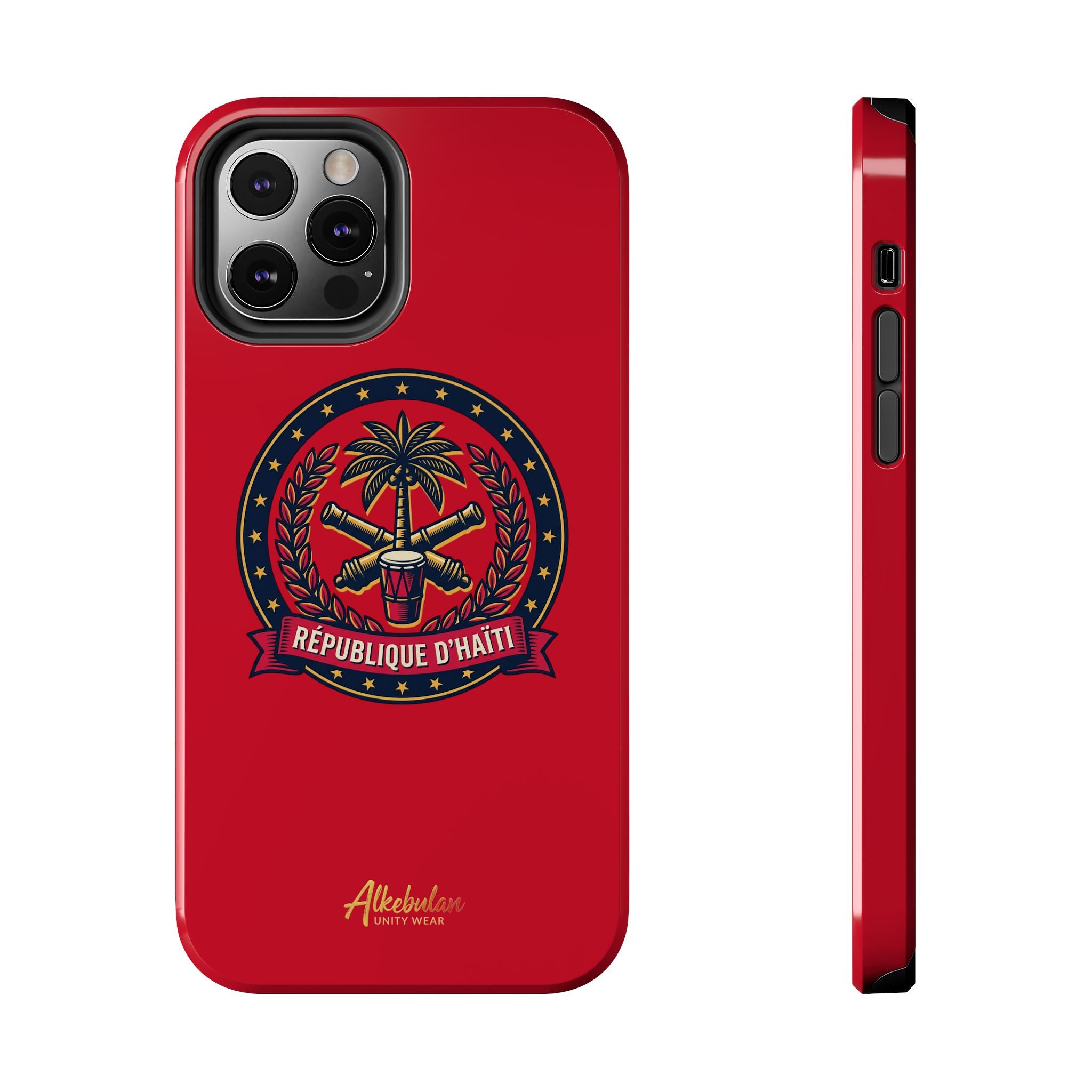 République d’Haïti Crest Design tough phone cases