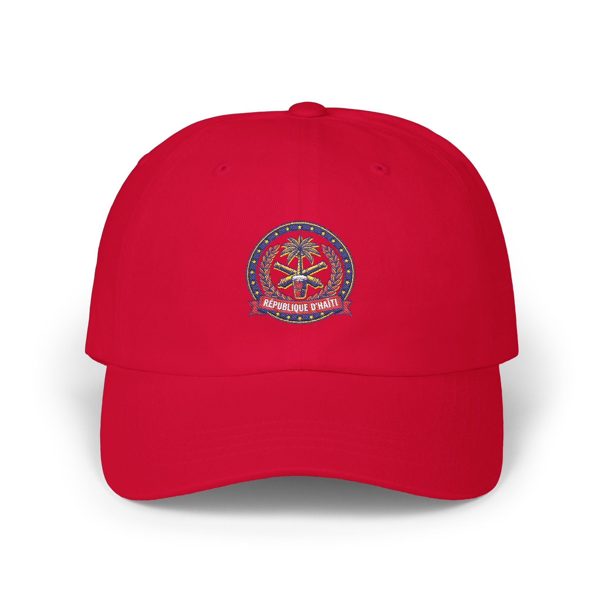 Godfather of Liberation Hat — Nautical Palm Crest Embroidered Baseball Hat