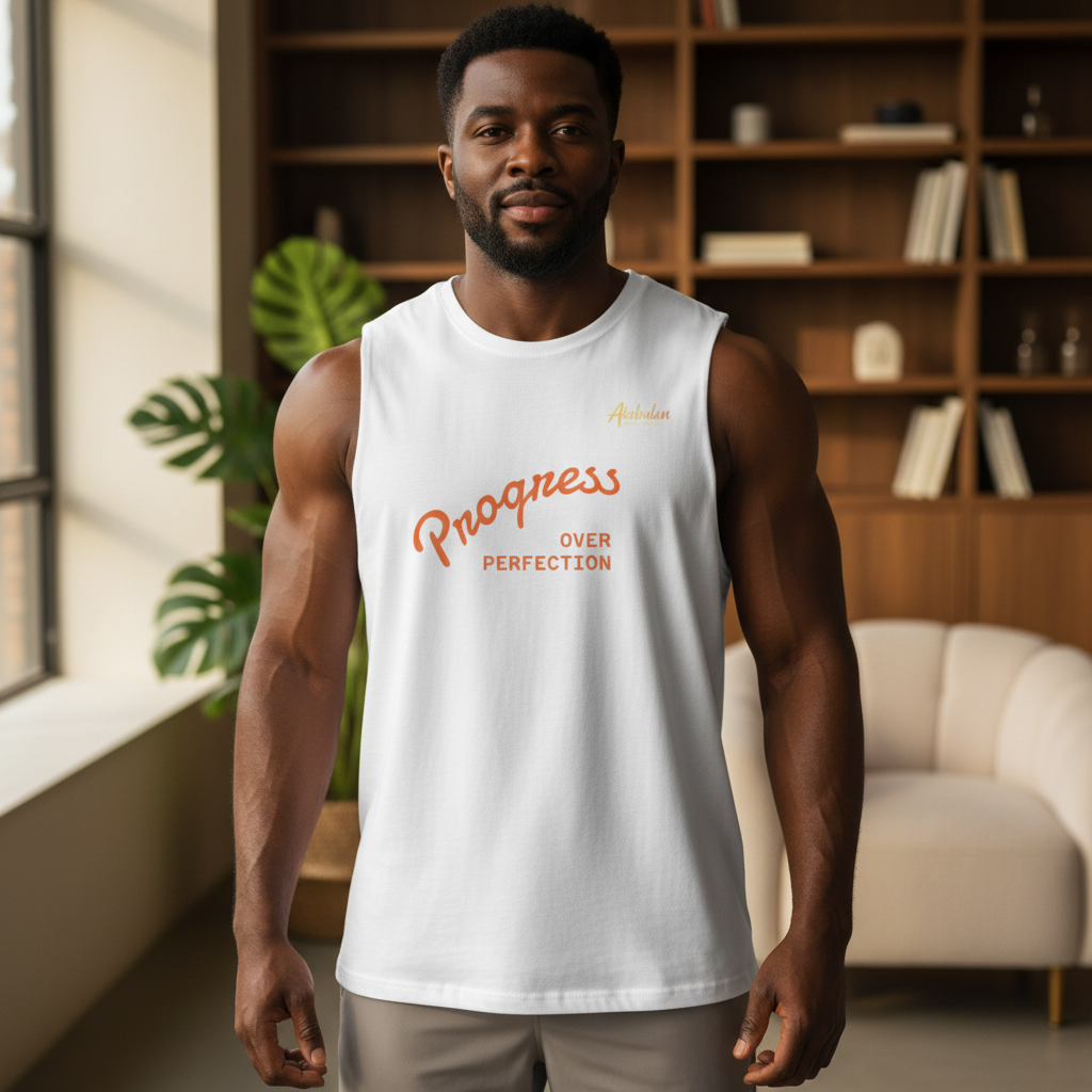 Progress Over Perfection Tank Top — "Friend of the Ancestors" Graphic Tank