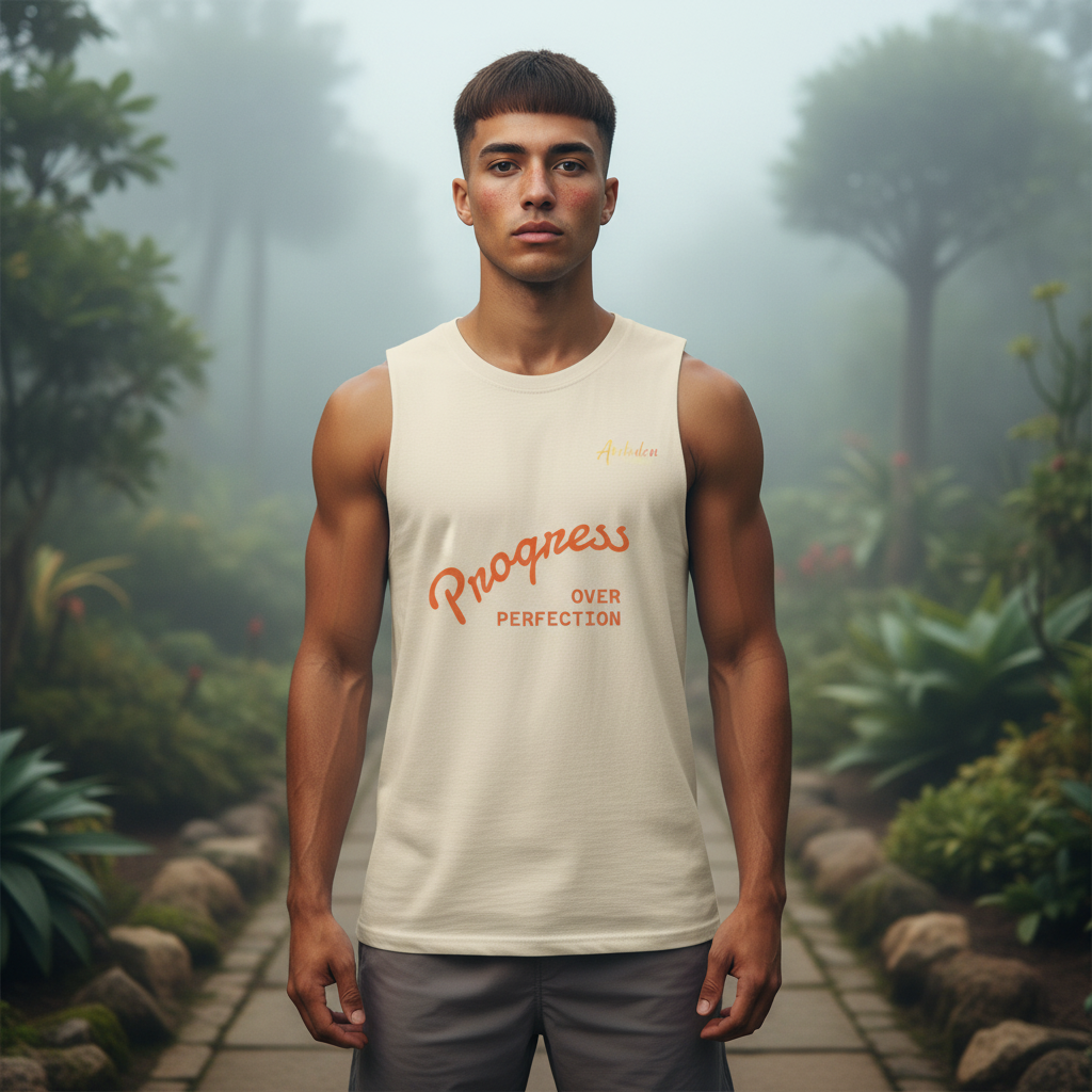Progress Over Perfection Tank Top — "Friend of the Ancestors" Graphic Tank