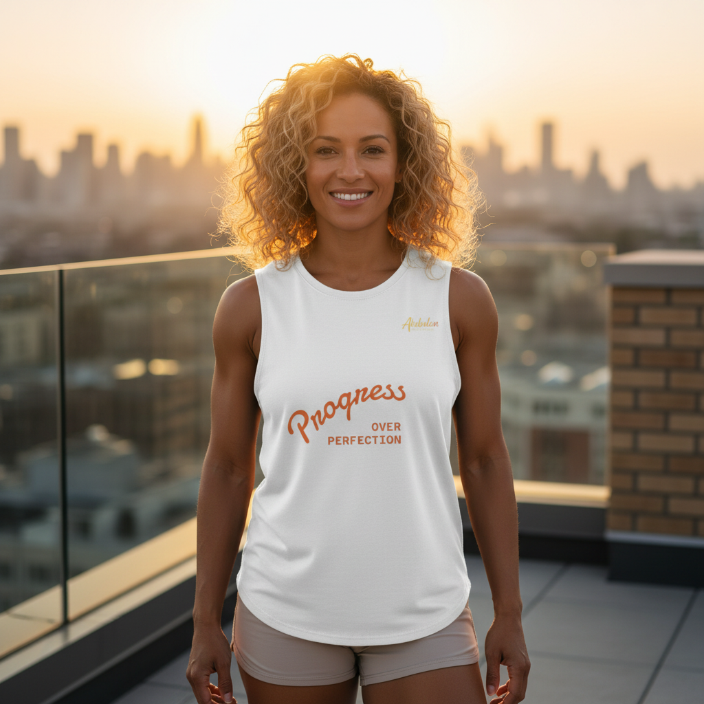 Progress Over Perfection Tank Top — "Friend of the Ancestors" Graphic Tank