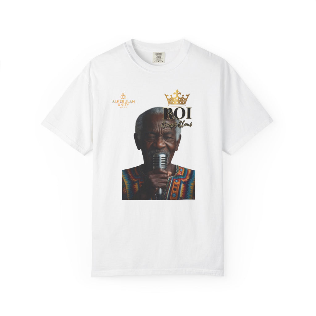 Roi Coupé Cloué Tribute T-Shirt – Haitian Compas Legend