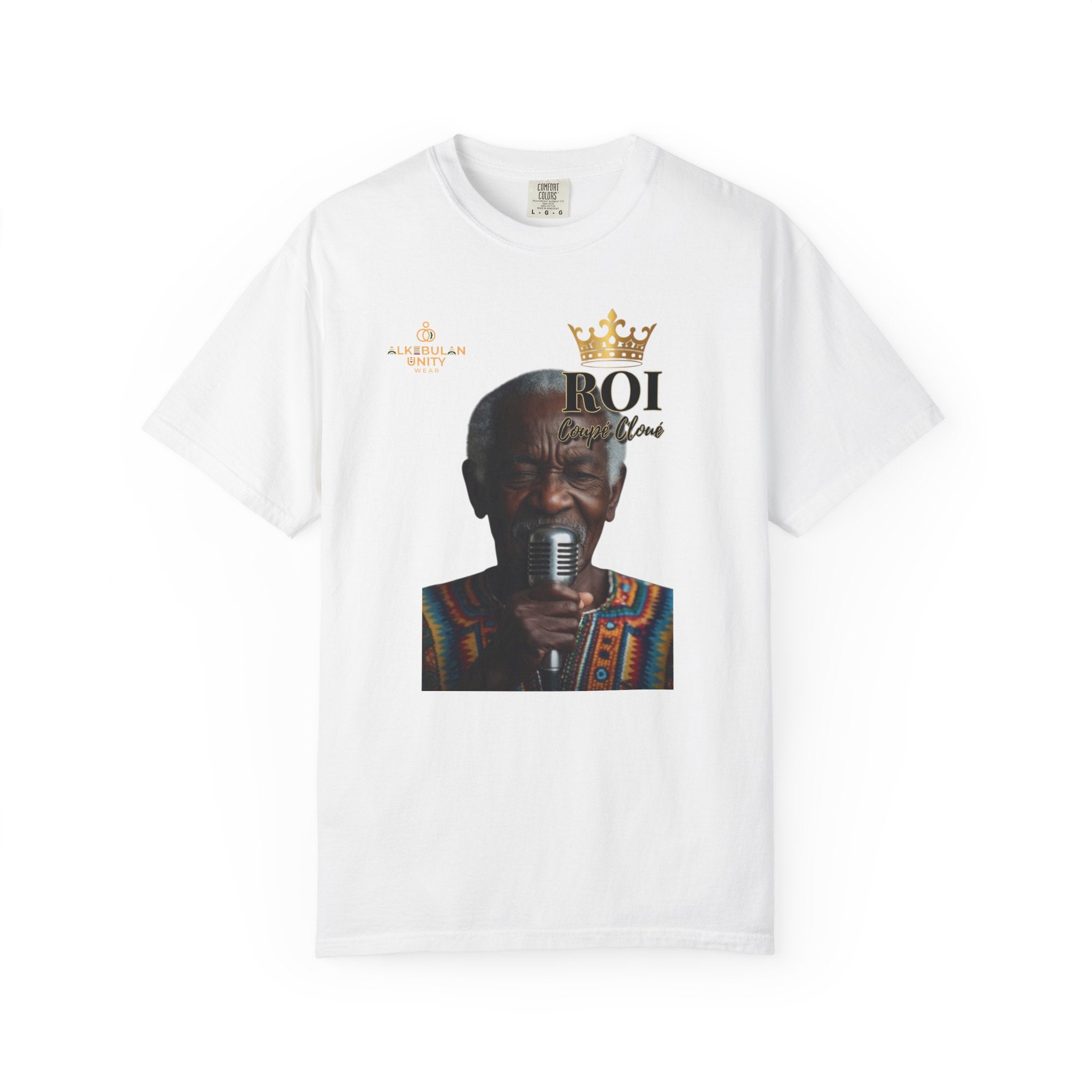 Roi Coupé Cloué Tribute T-Shirt – Haitian Compas Legend