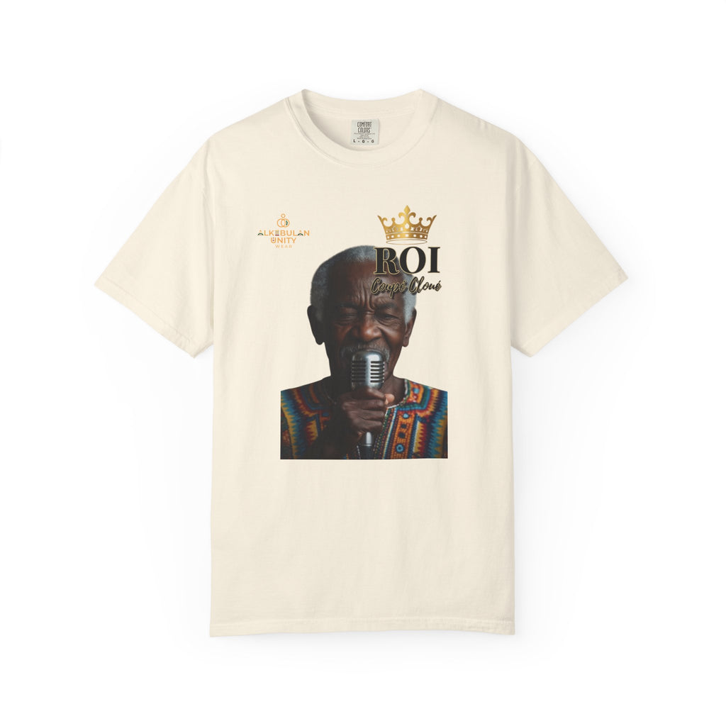 Roi Coupé Cloué Tribute T-Shirt – Haitian Compas Legend
