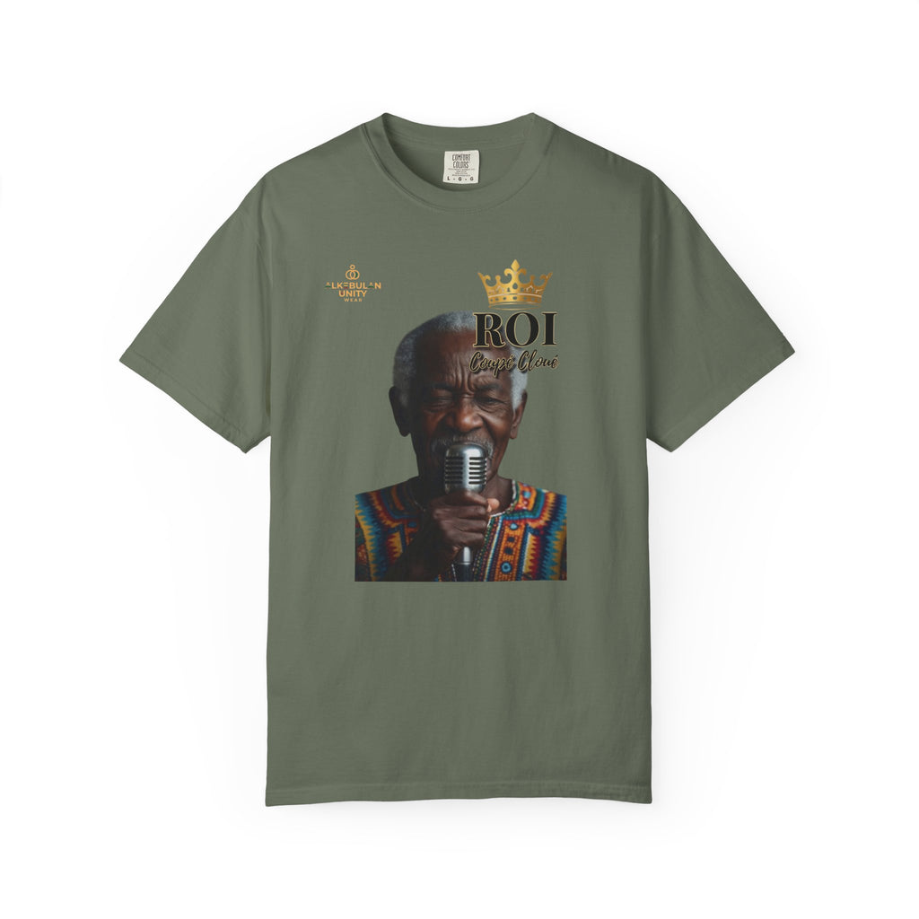 Roi Coupé Cloué Tribute T-Shirt – Haitian Compas Legend