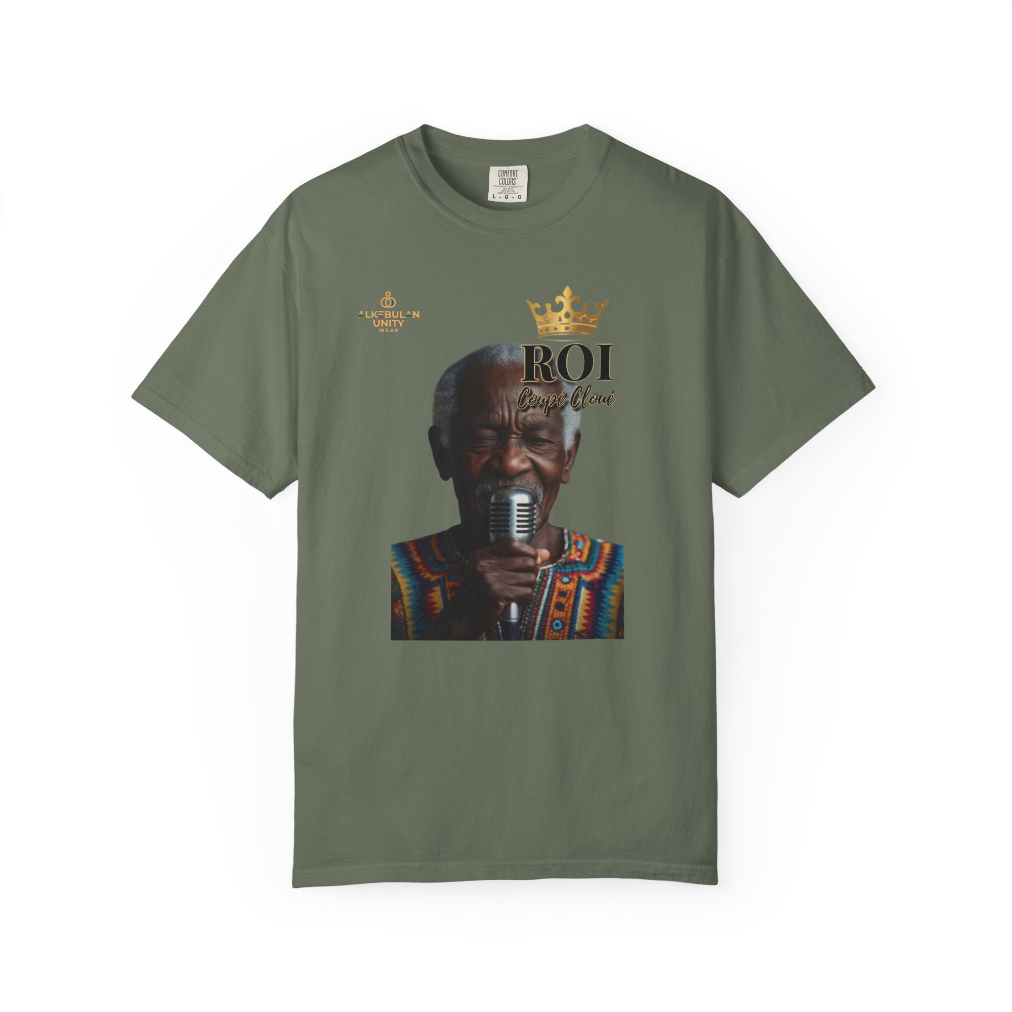 Roi Coupé Cloué Tribute T-Shirt – Haitian Compas Legend