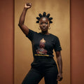 Queen Nzinga of Ndongo T-Shirt – African Warrior Queen Resistance Tee | Alkebulan Unity Wear Unisex Heavy Cotton Tee