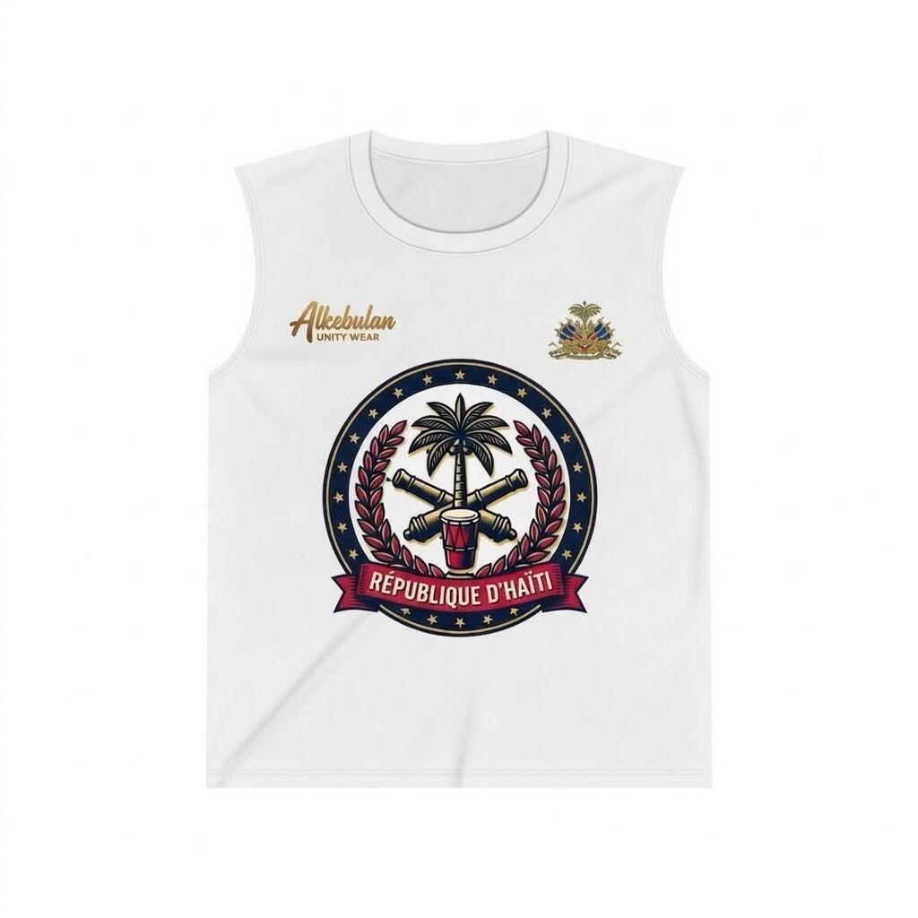 Godfather of Liberation Muscle Tank — Vintage Emblem Patriotic Tee