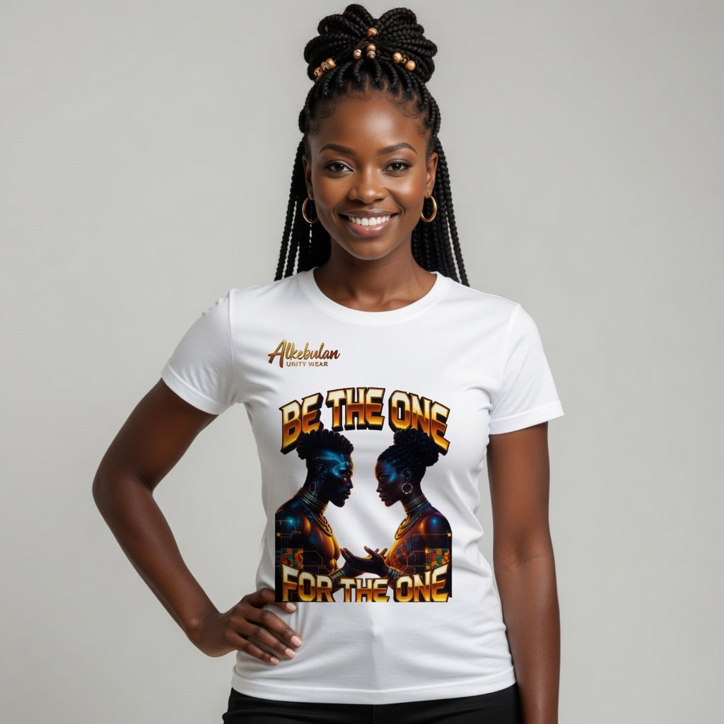 BE THE ONE For The One Unisex Premium Graphic Tee Unisex Heavy Cotton Tee